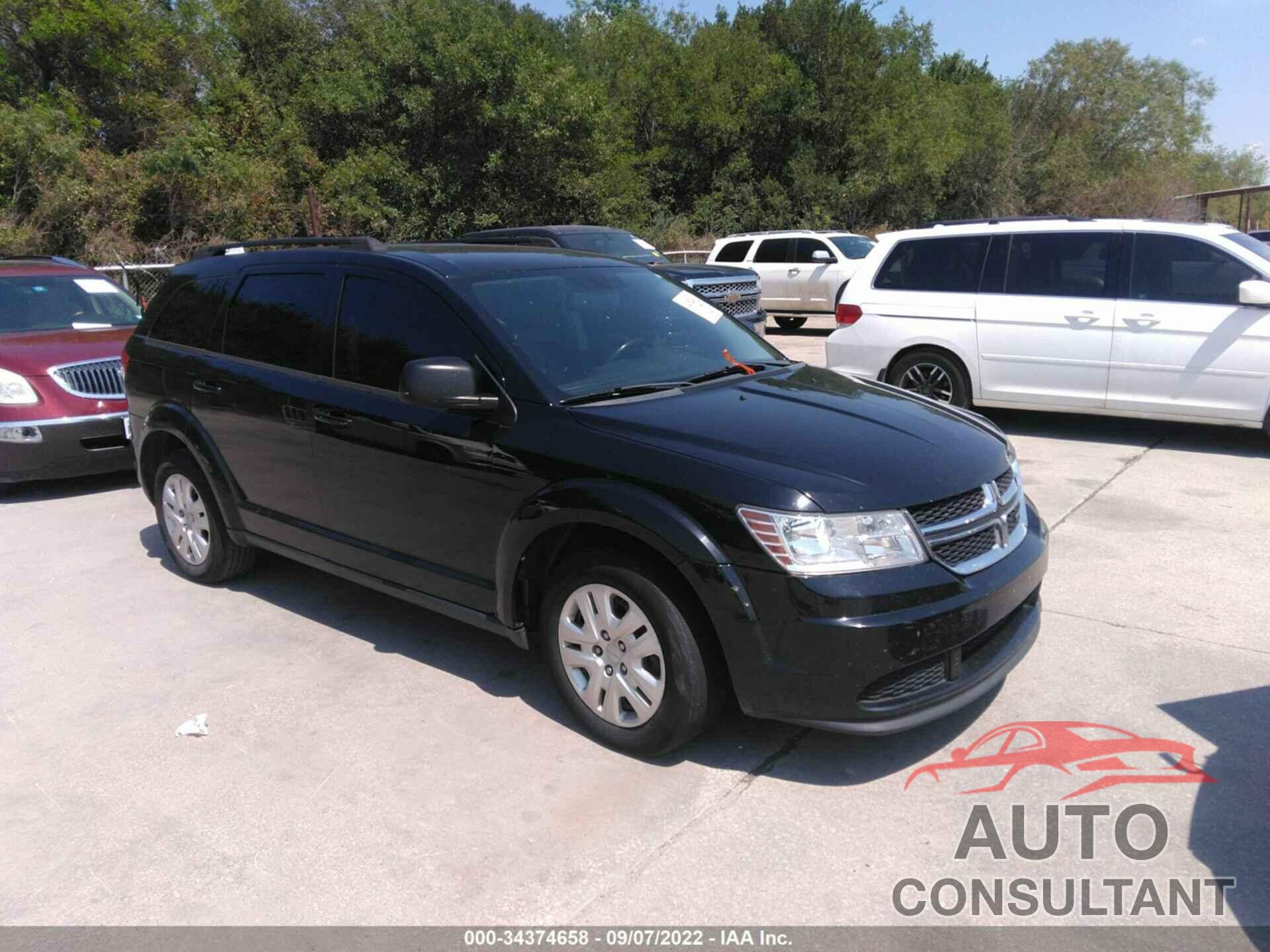 DODGE JOURNEY 2016 - 3C4PDCAB3GT247854