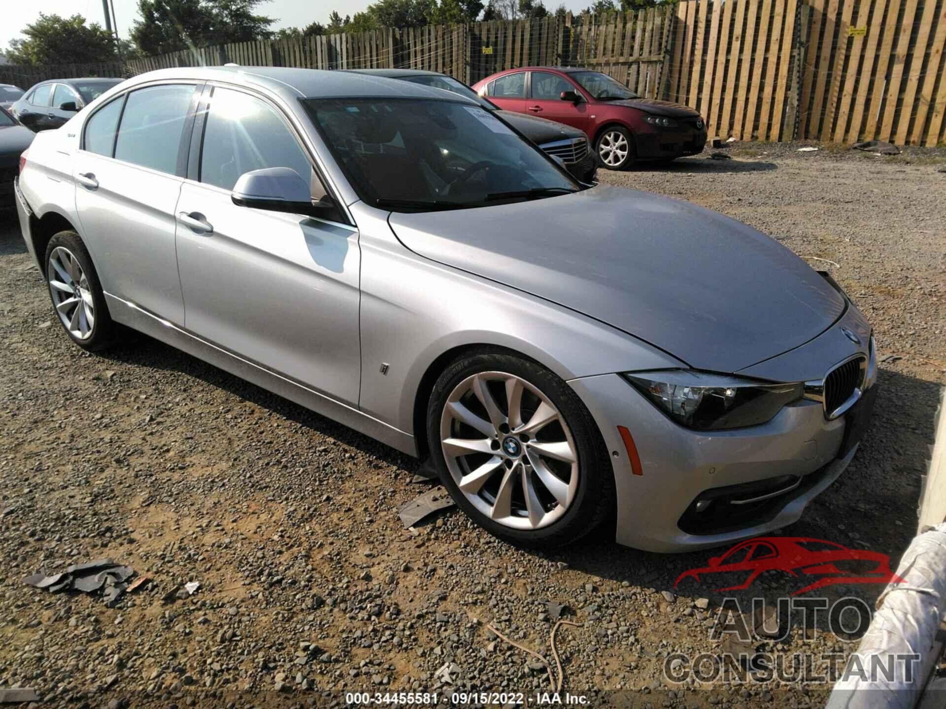 BMW 3 SERIES 2017 - WBA8E1C57HK480245