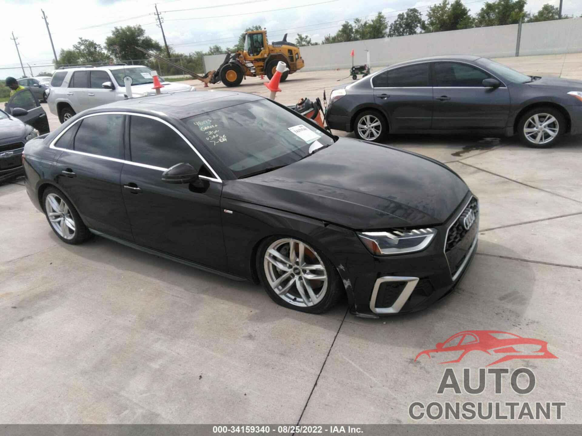 AUDI A4 2020 - WAUENAF48LN007497