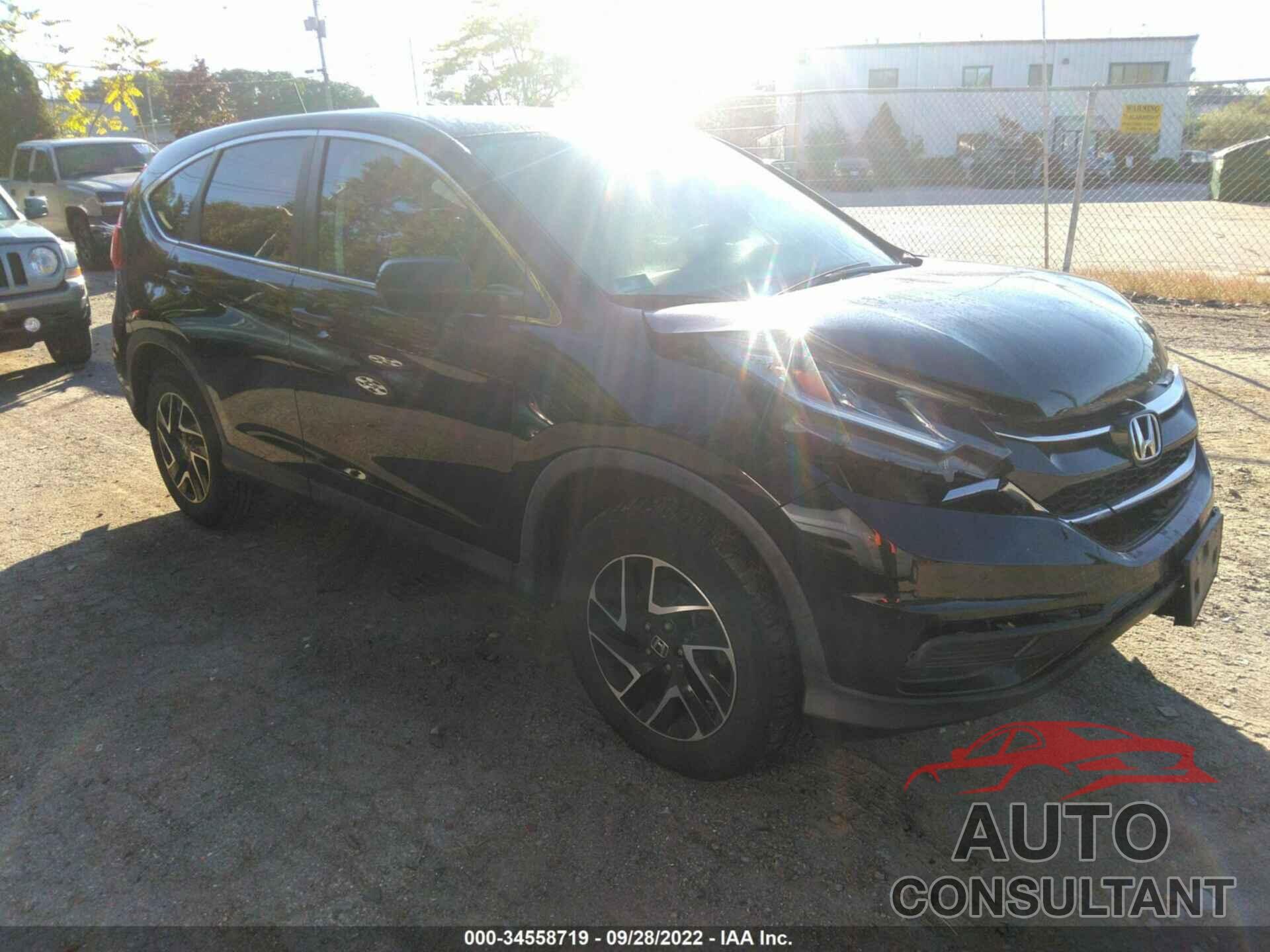 HONDA CR-V 2016 - 5J6RM4H40GL053231