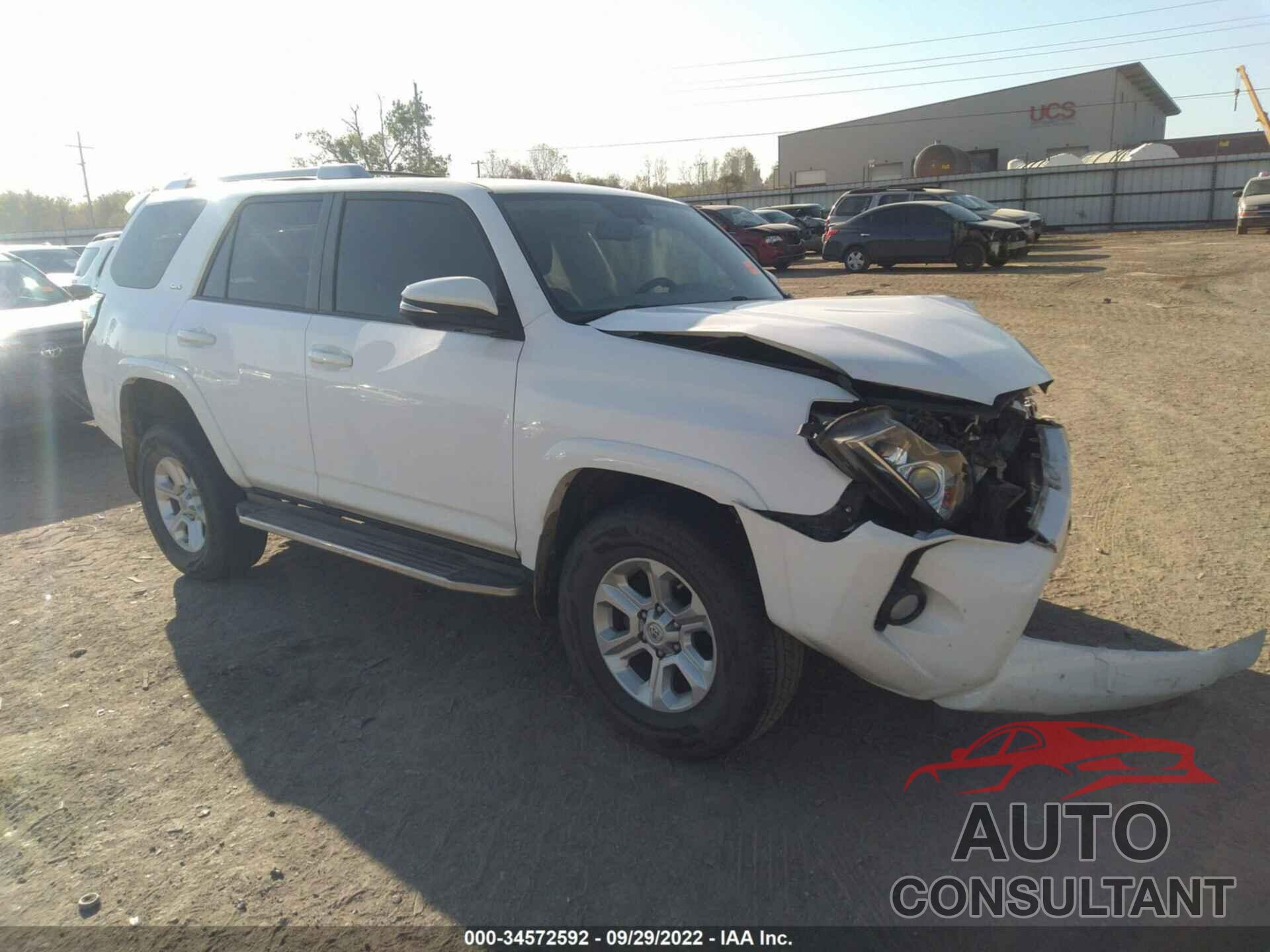 TOYOTA 4RUNNER 2018 - JTEBU5JR7J5499869