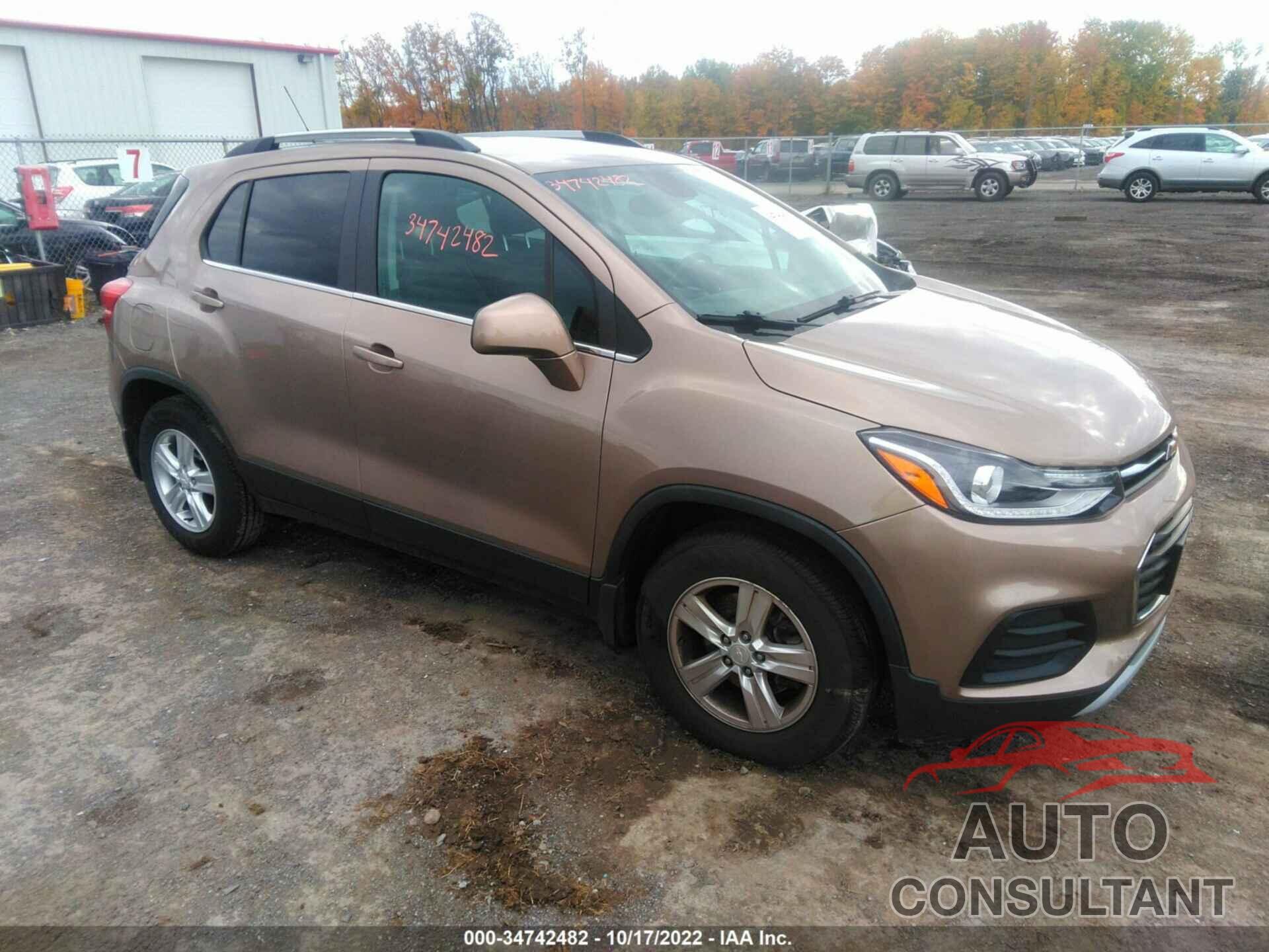 CHEVROLET TRAX 2018 - 3GNCJLSB6JL351372