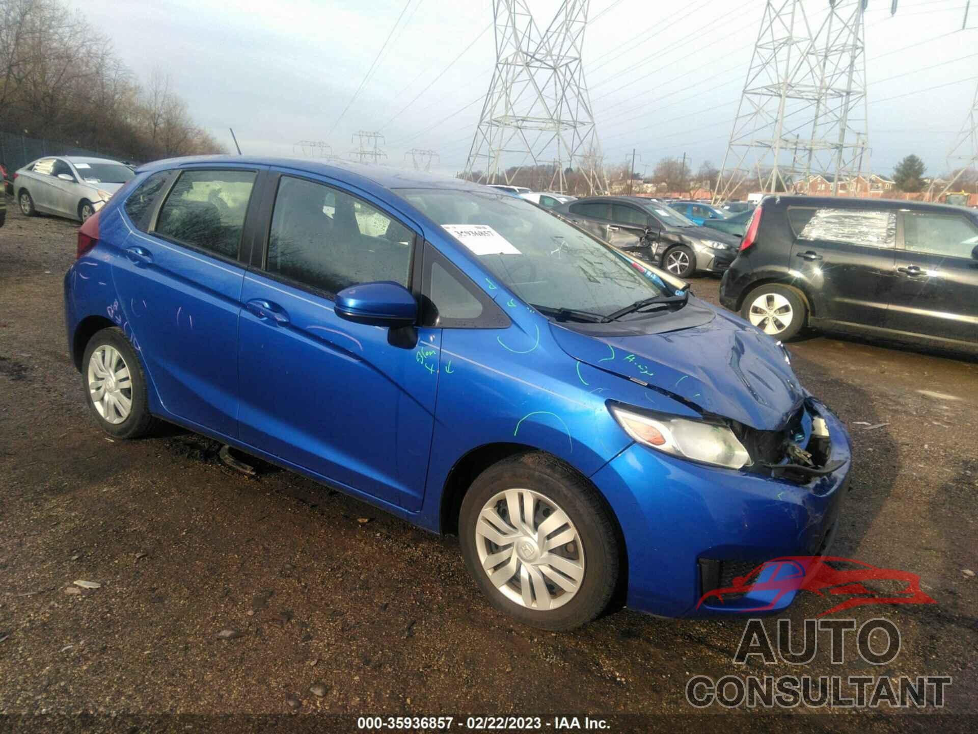 HONDA FIT 2016 - JHMGK5H59GX019099