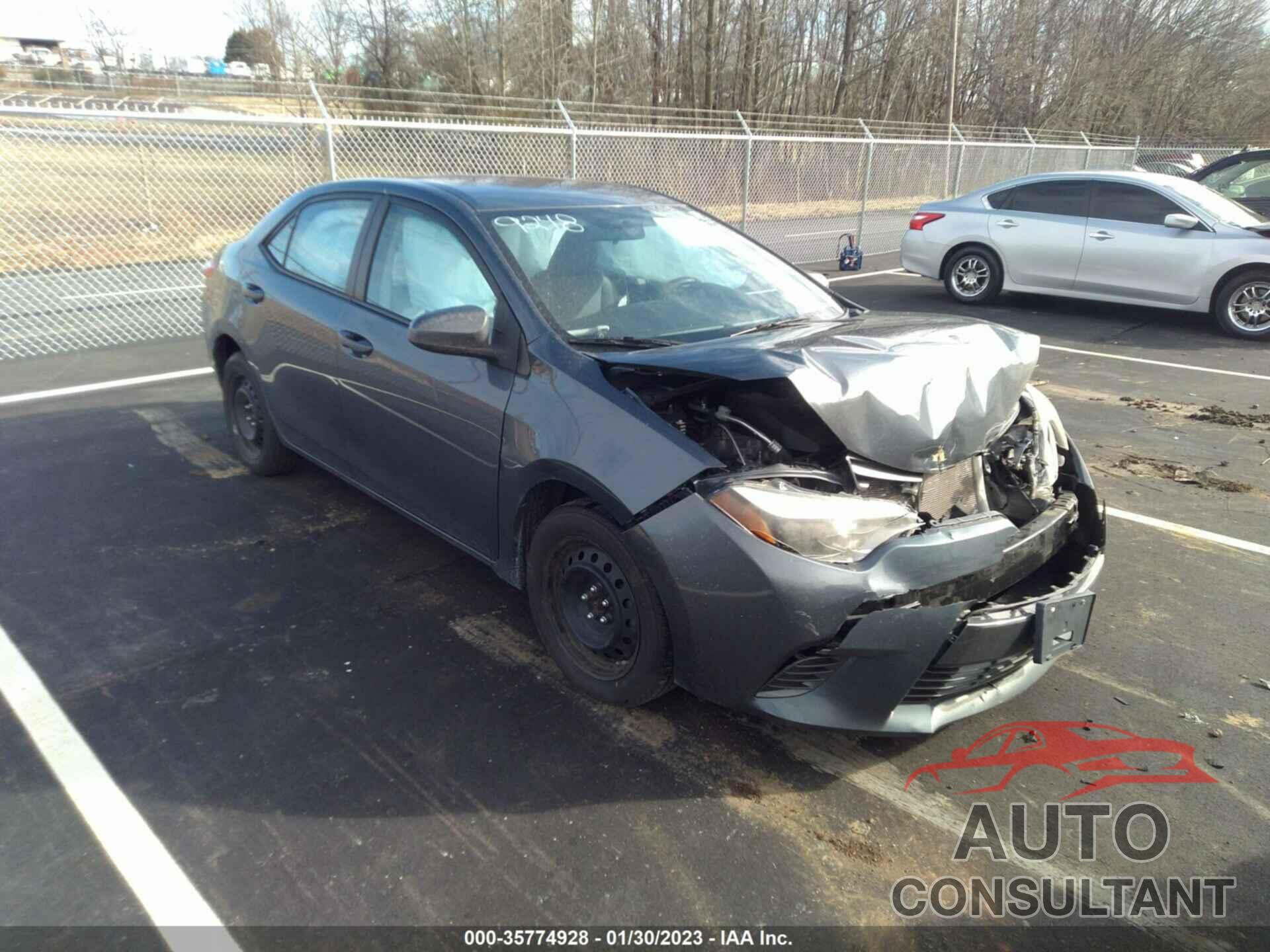 TOYOTA COROLLA 2015 - 2T1BURHE0FC399248