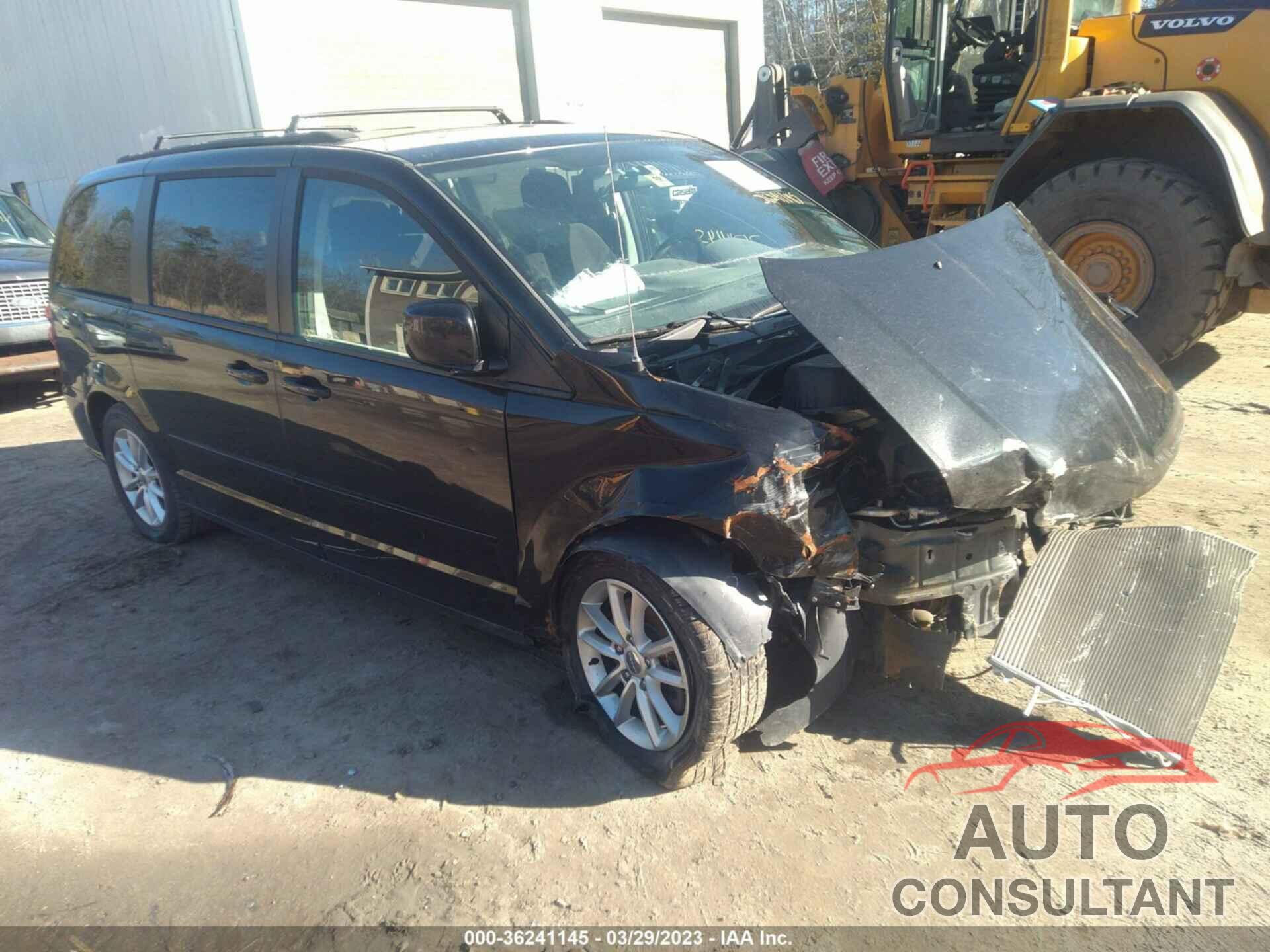 DODGE GRAND CARAVAN 2016 - 2C4RDGCGXGR344514