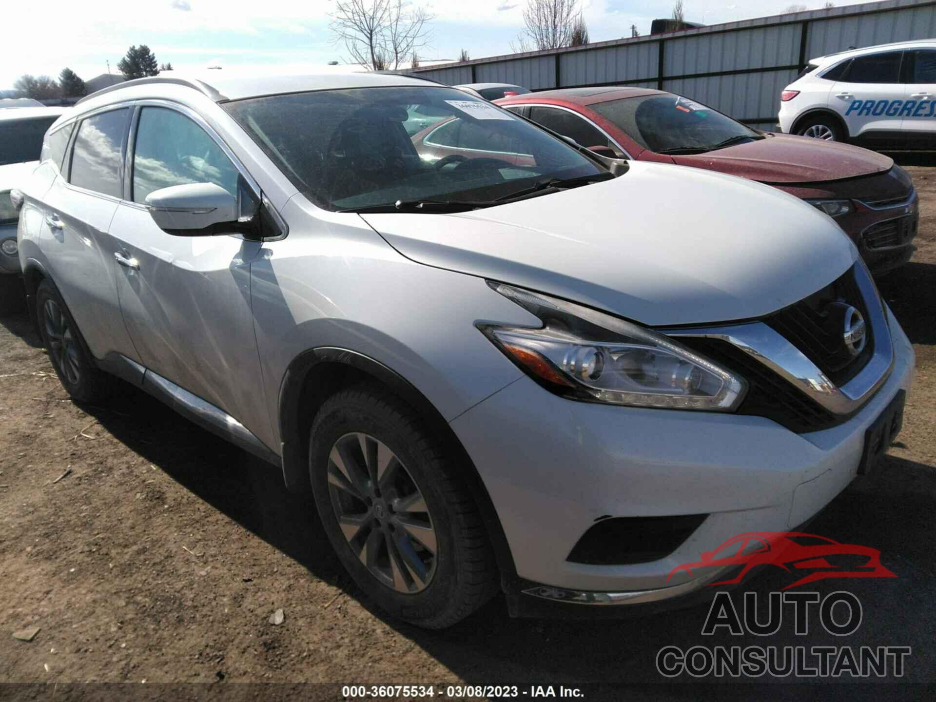 NISSAN MURANO 2015 - 5N1AZ2MG5FN232629