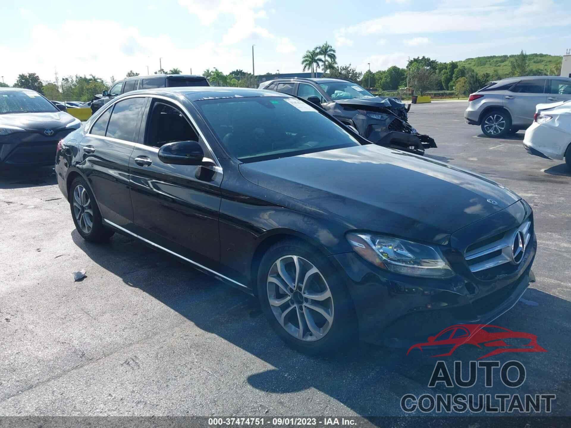 MERCEDES-BENZ C 300 2018 - WDDWF4JB9JR398666