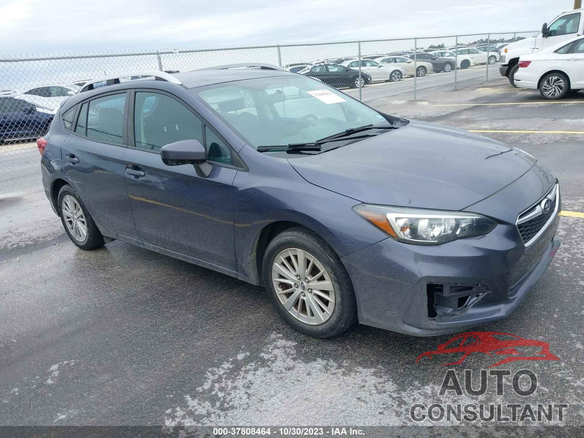 SUBARU IMPREZA 2017 - 4S3GTAB68H3740239