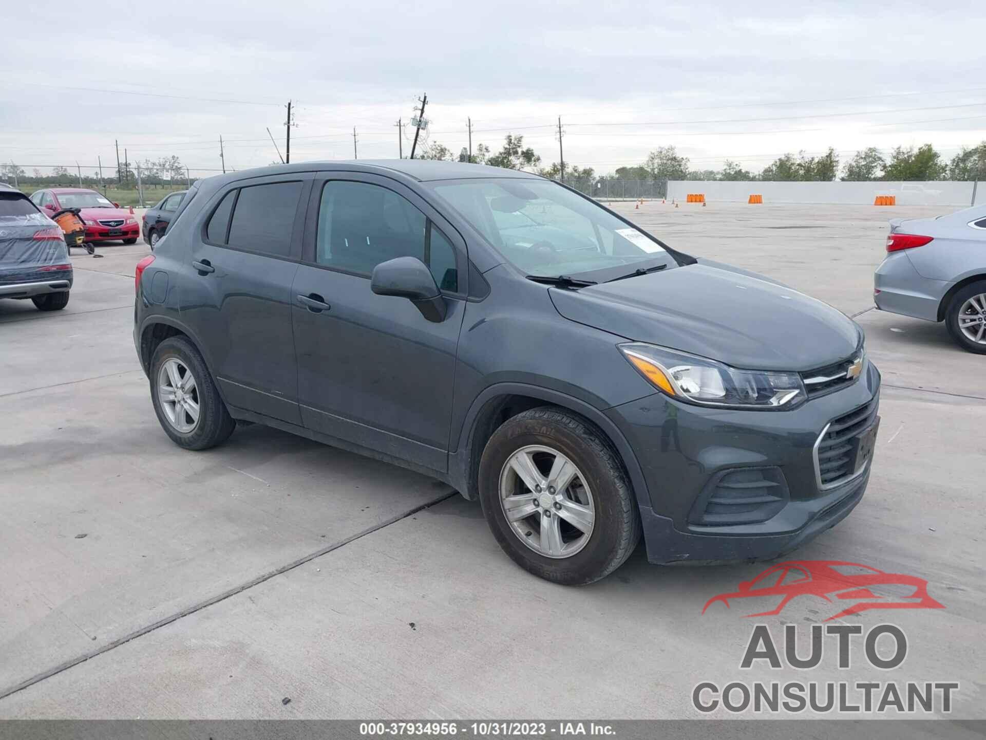 CHEVROLET TRAX 2019 - 3GNCJKSB5KL299499