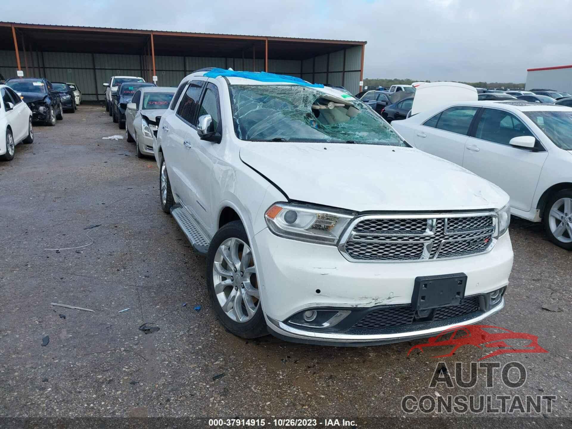 DODGE DURANGO 2018 - 1C4RDHEGXJC451582
