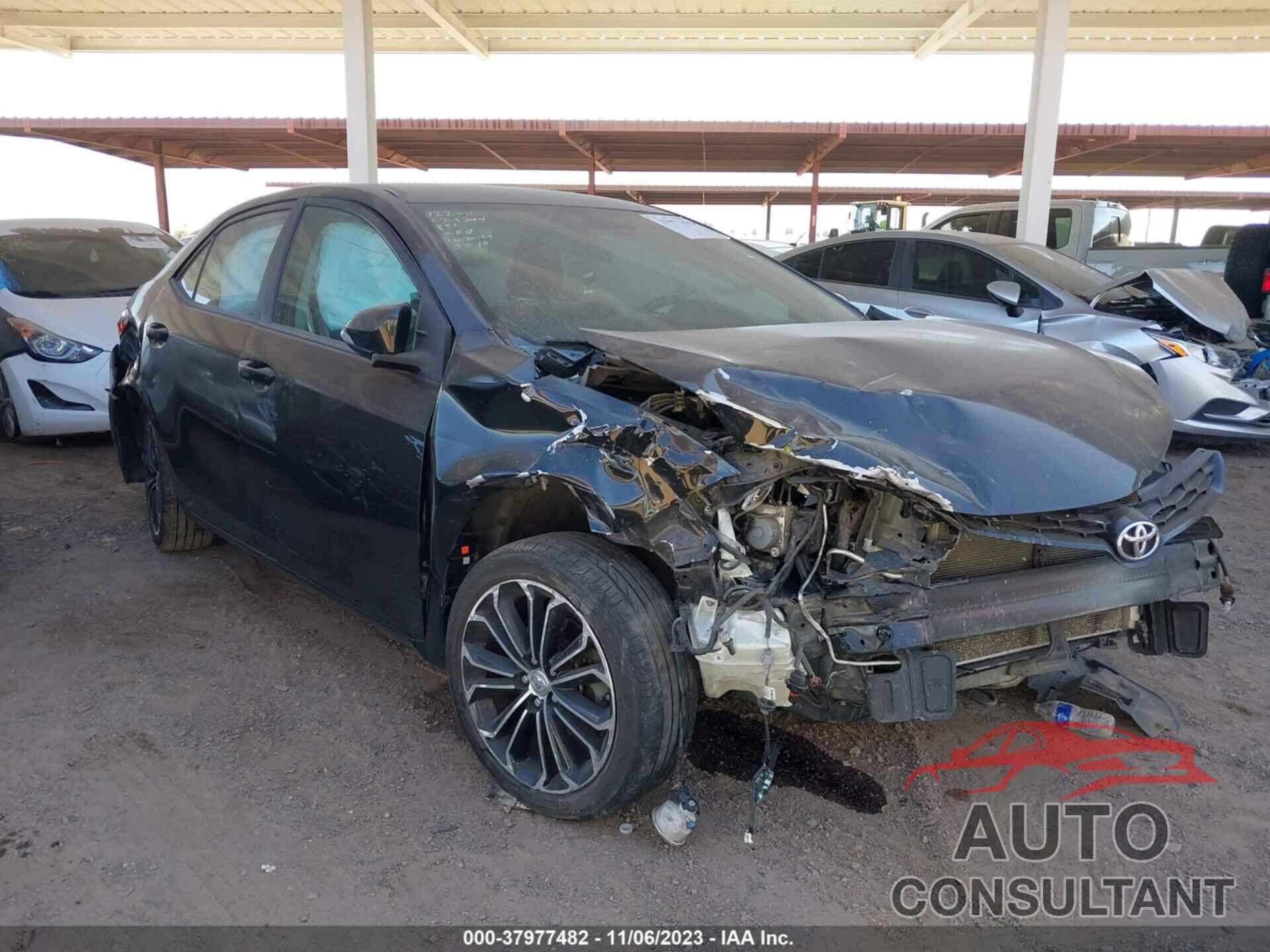 TOYOTA COROLLA 2015 - 2T1BURHE7FC232014