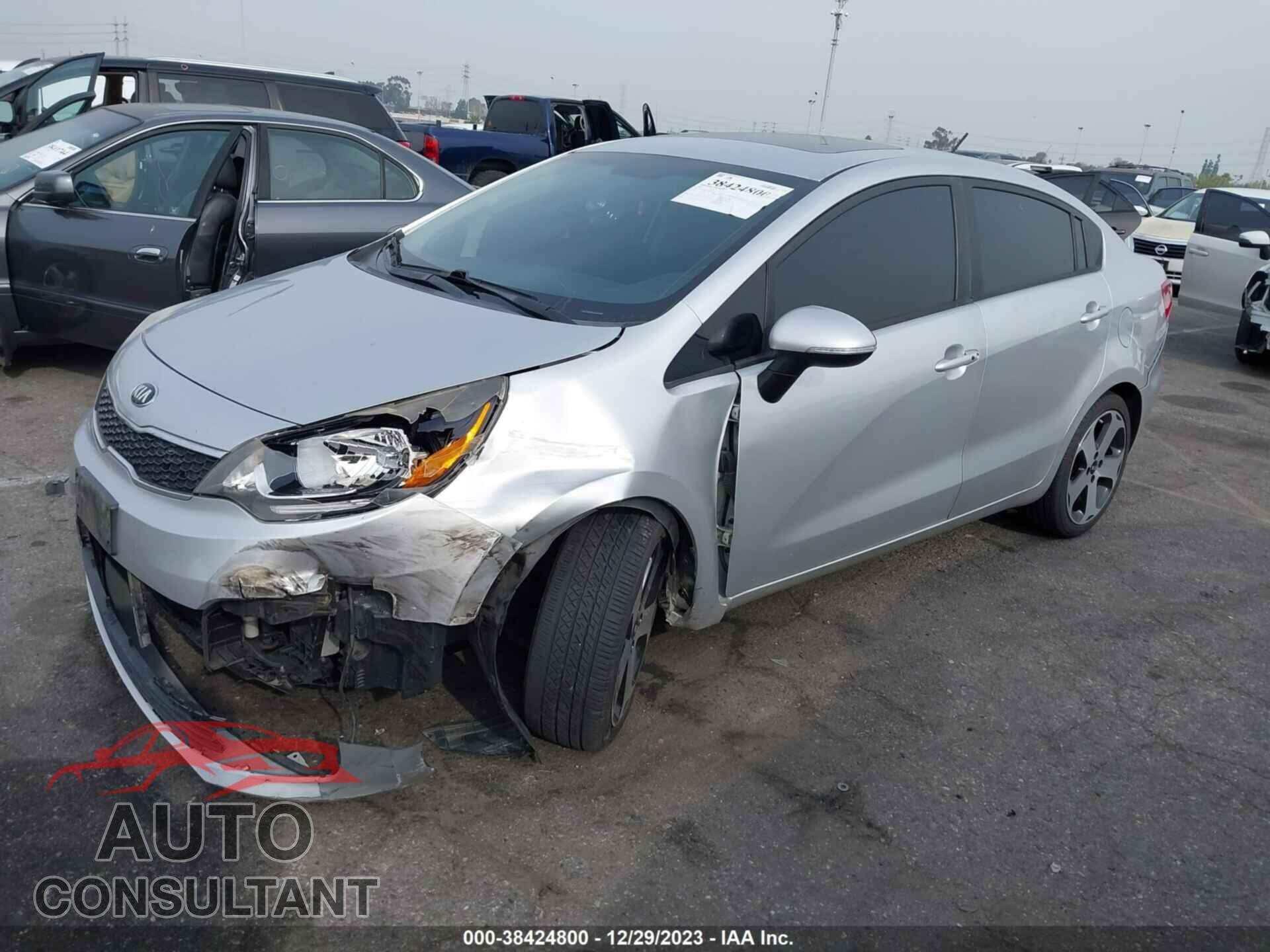 KIA RIO 2016 - KNADN4A34G6647265