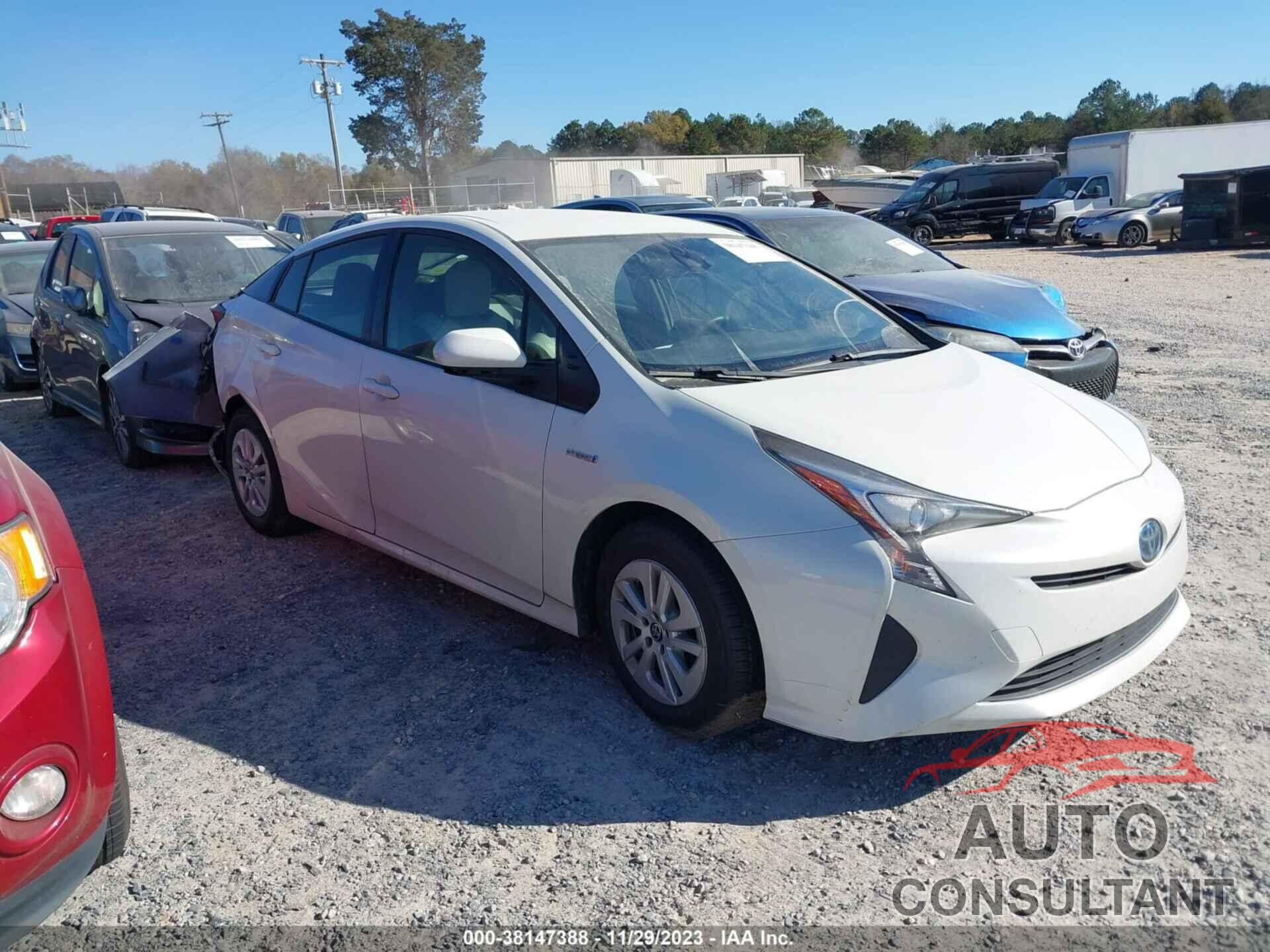 TOYOTA PRIUS 2017 - JTDKBRFU9H3546811