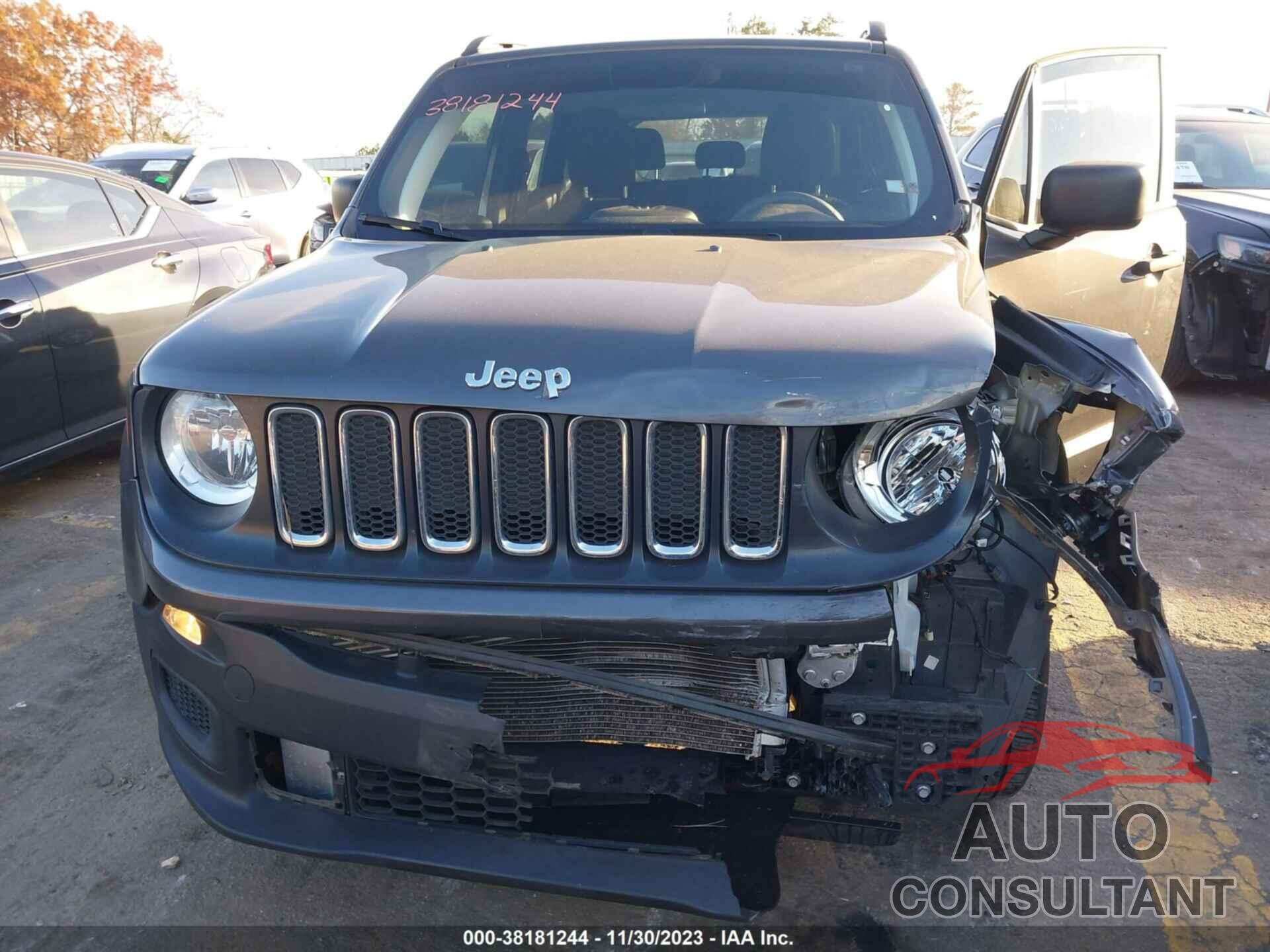 JEEP RENEGADE 2018 - ZACCJBAB1JPJ50777