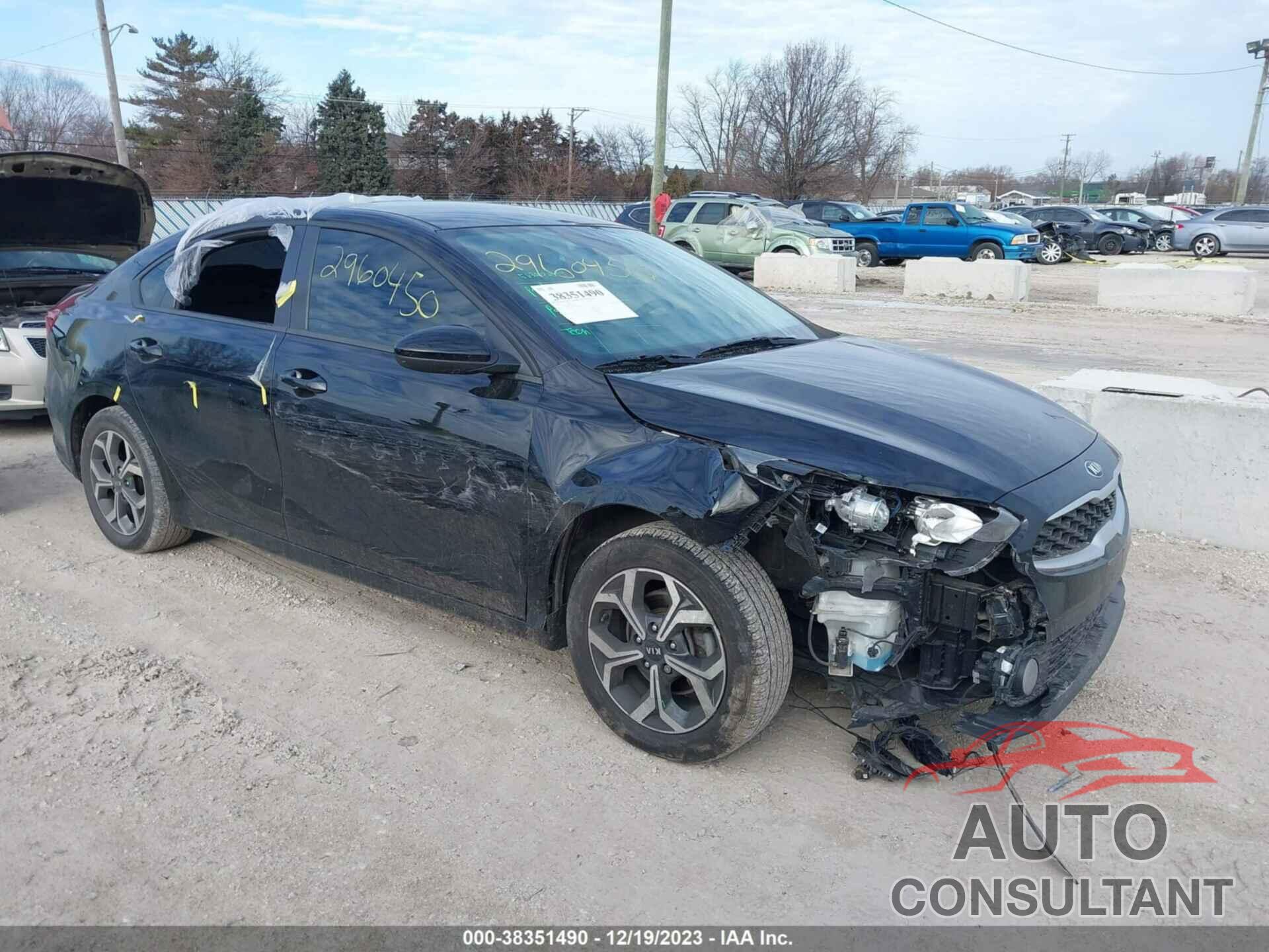 KIA FORTE 2019 - 3KPF24AD1KE017588