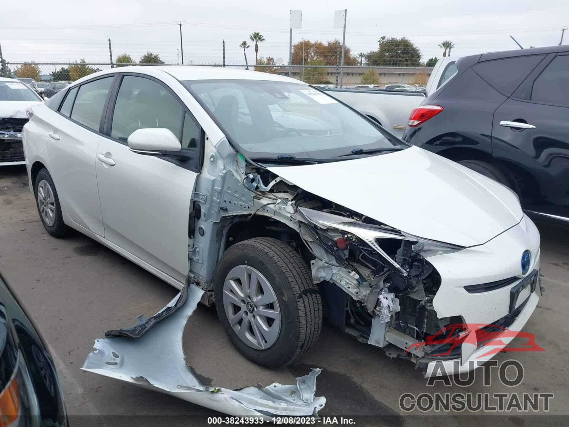 TOYOTA PRIUS 2017 - JTDKBRFUXH3033616