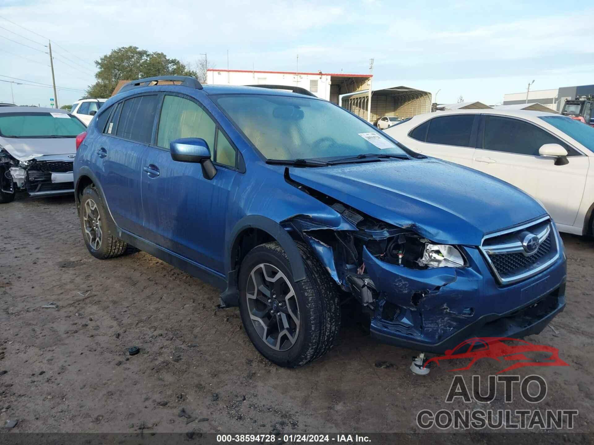 SUBARU CROSSTREK 2016 - JF2GPABC0G8253548