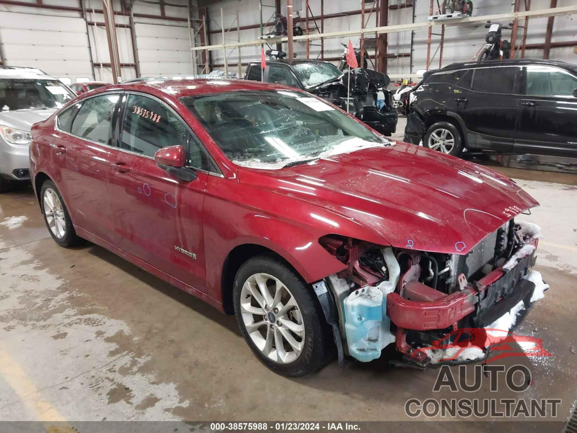 FORD FUSION HYBRID 2019 - 3FA6P0LU8KR257744