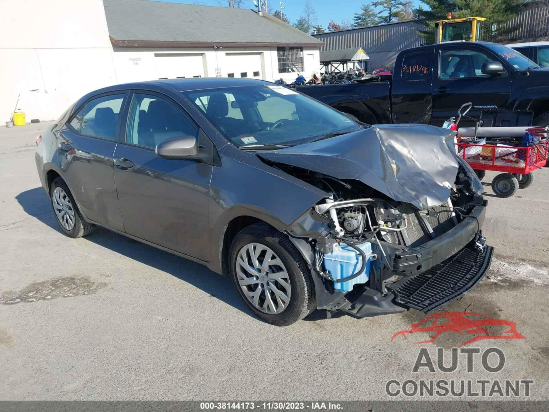 TOYOTA COROLLA 2019 - 2T1BURHE3KC209632