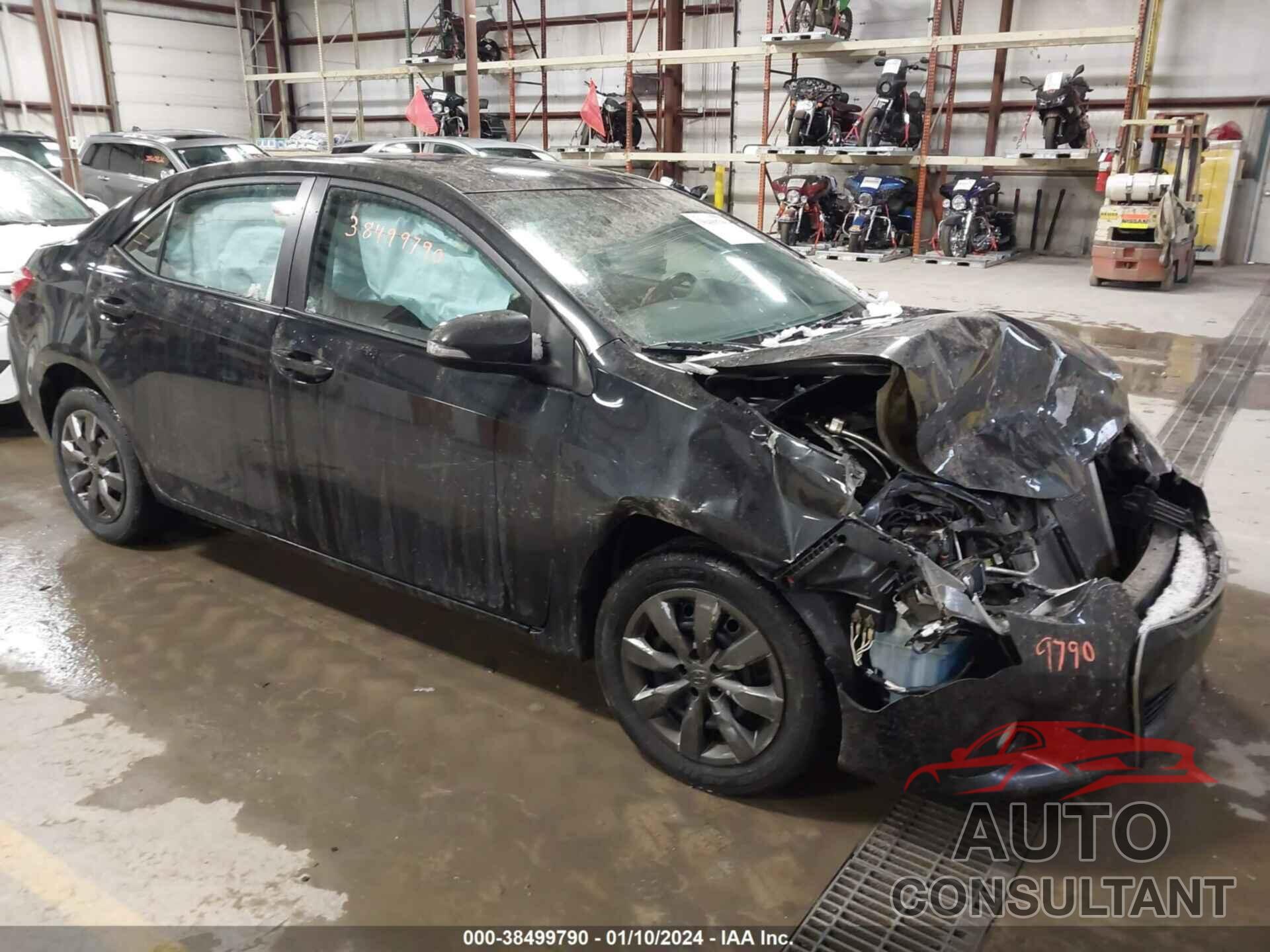 TOYOTA COROLLA 2016 - 2T1BURHEXGC635390