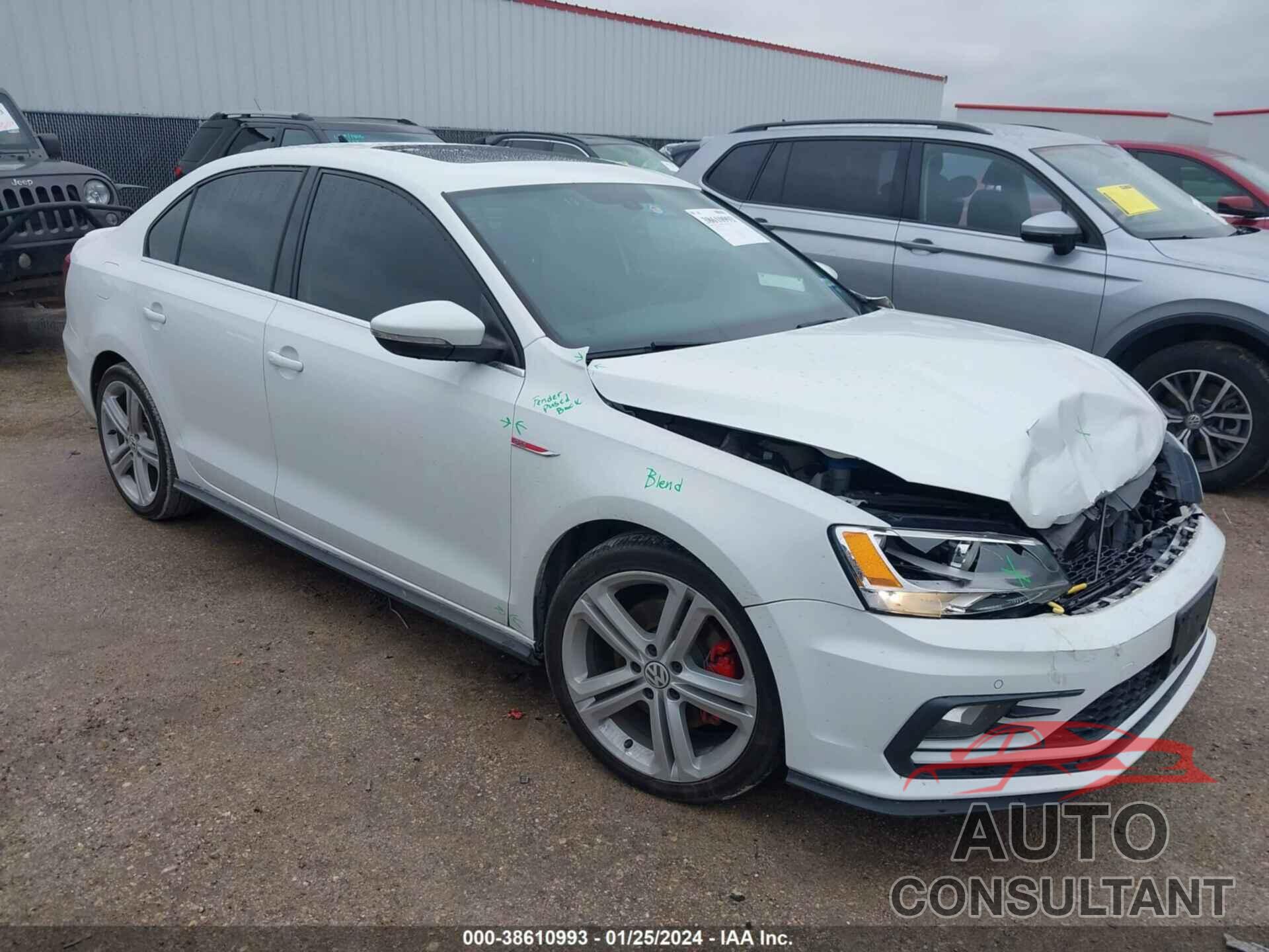 VOLKSWAGEN JETTA 2016 - 3VW4T7AJ0GM290995