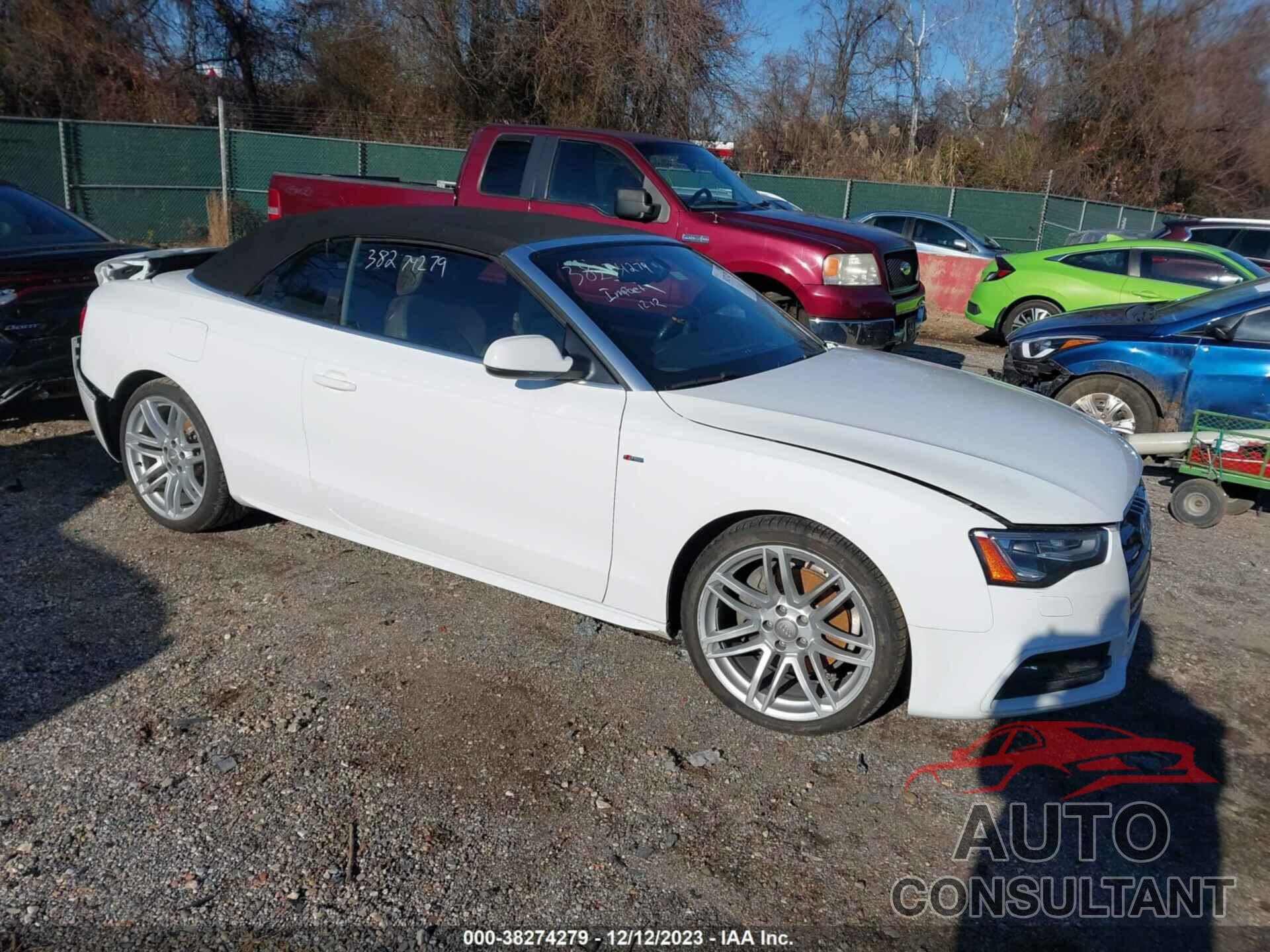 AUDI A5 2016 - WAUD2AFH8GN000546