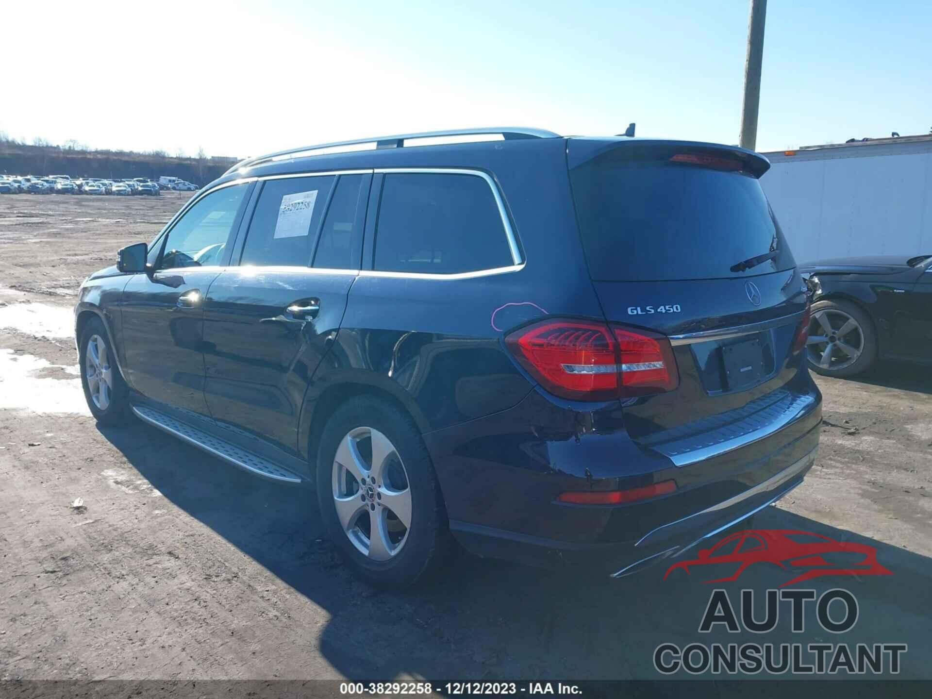 MERCEDES-BENZ GLS 450 2017 - 4JGDF6EE1HA925931