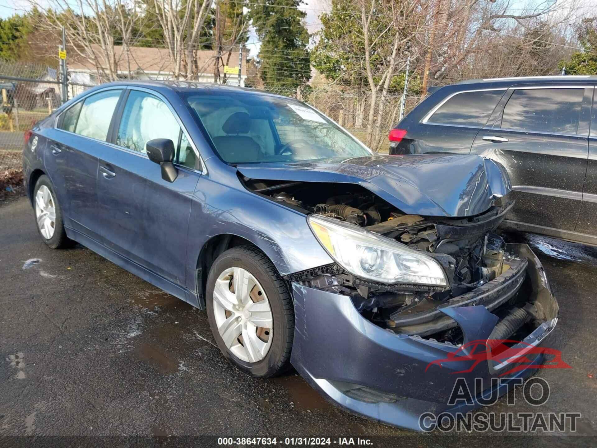 SUBARU LEGACY 2016 - 4S3BNBA64G3047422