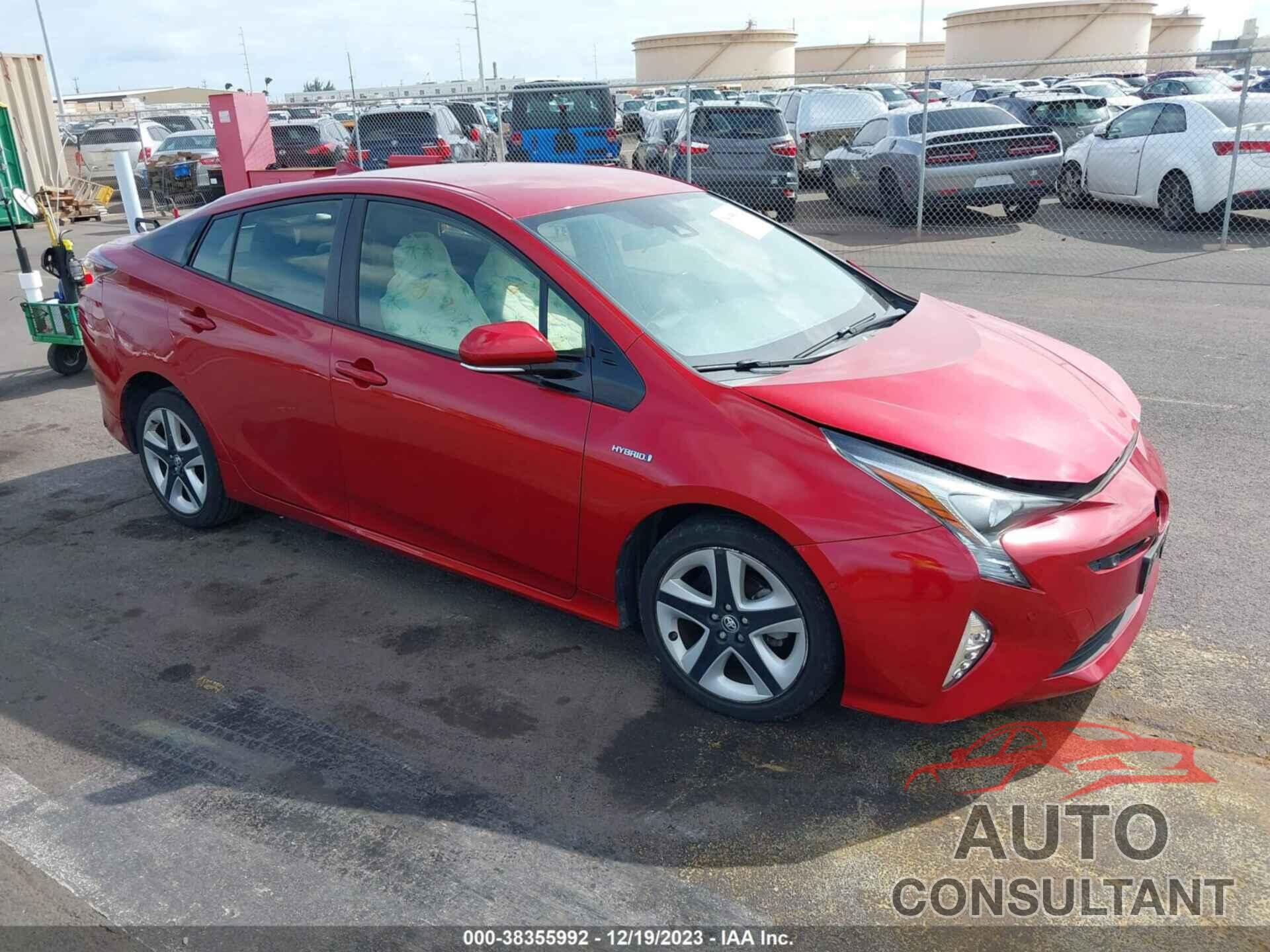 TOYOTA PRIUS 2018 - JTDKARFU3J3062352