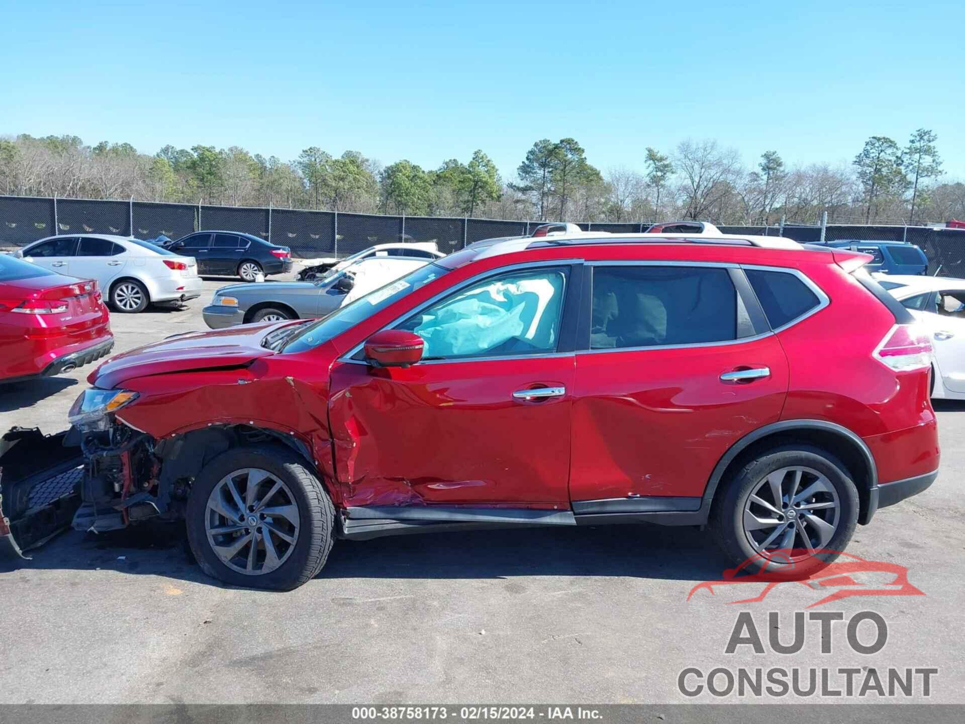 NISSAN ROGUE 2016 - 5N1AT2MT2GC866380