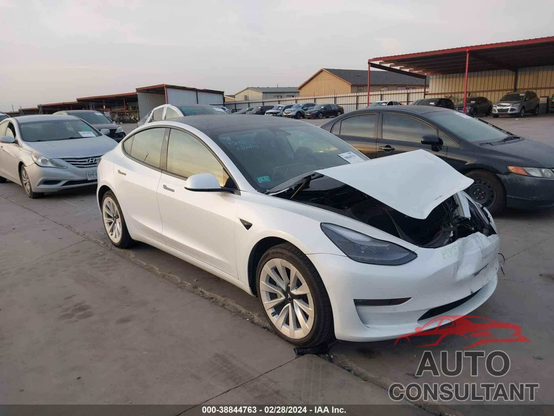 TESLA MODEL 3 2022 - 5YJ3E1EB3NF247567