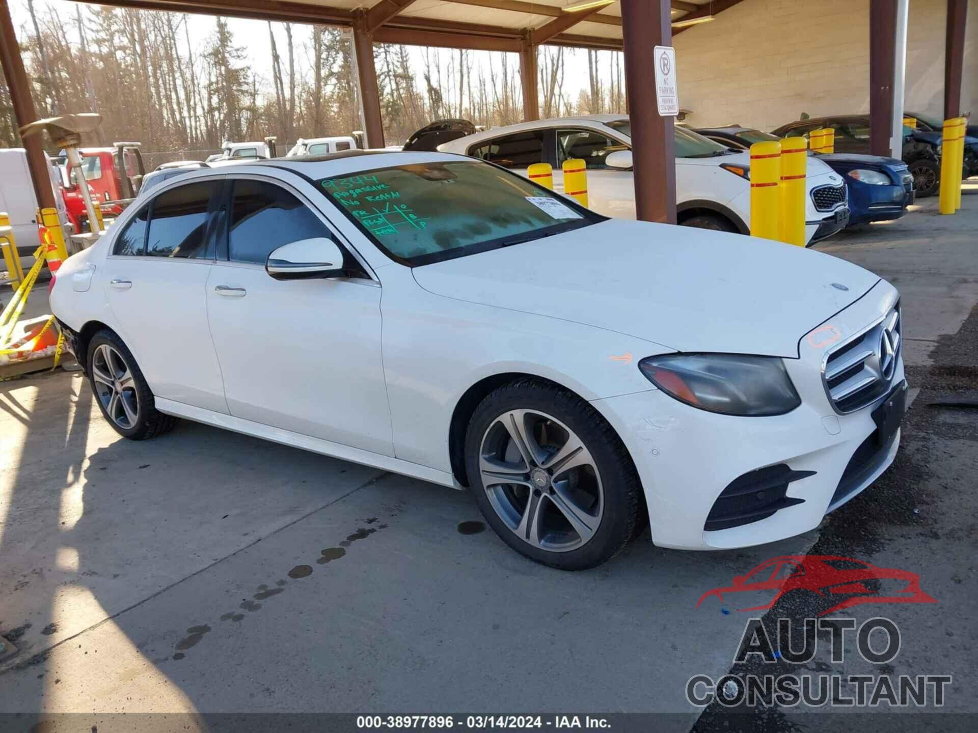MERCEDES-BENZ E 2017 - WDDZF4KB6HA210884