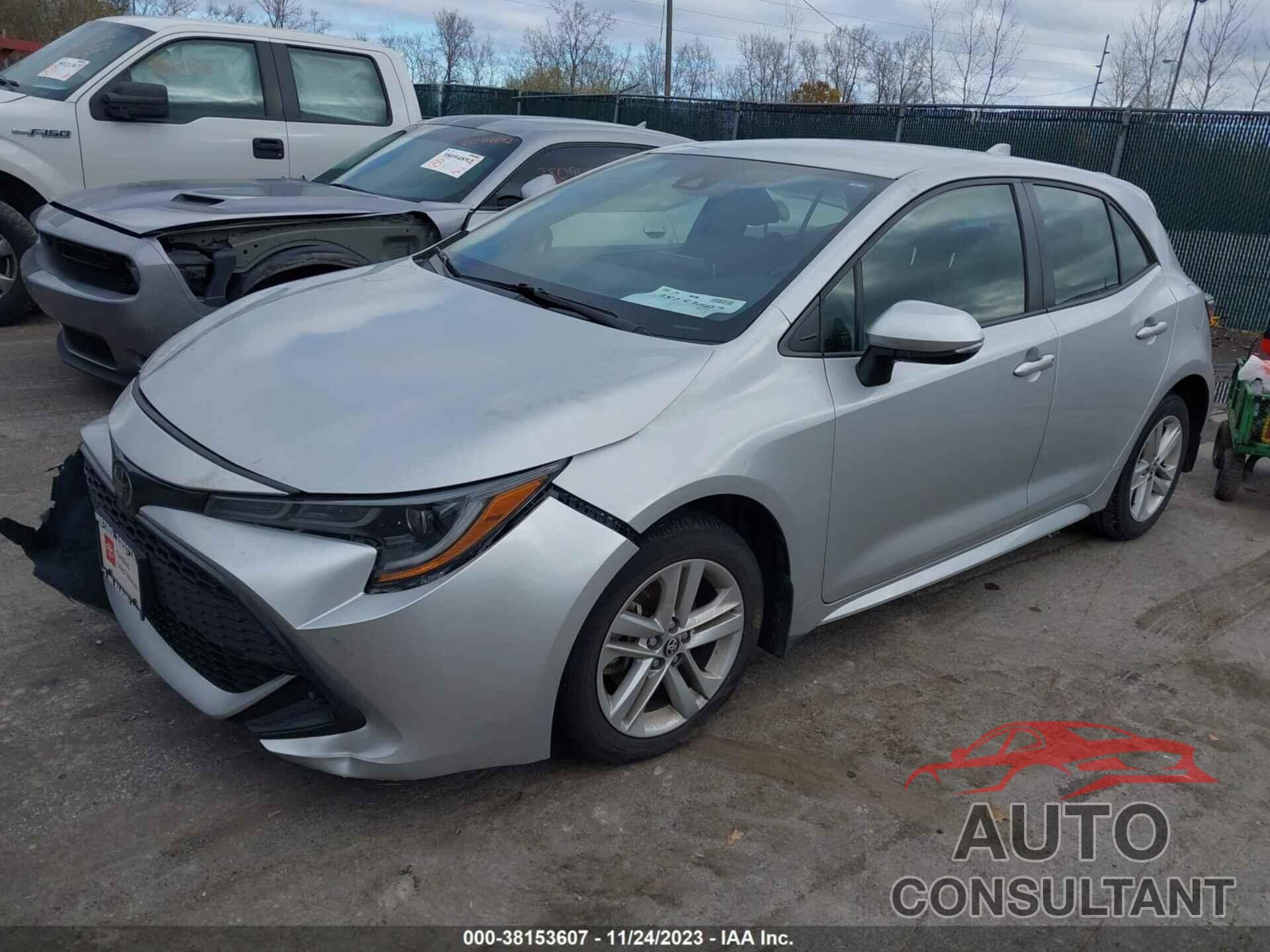 TOYOTA COROLLA 2020 - JTND4RBE7L3094248