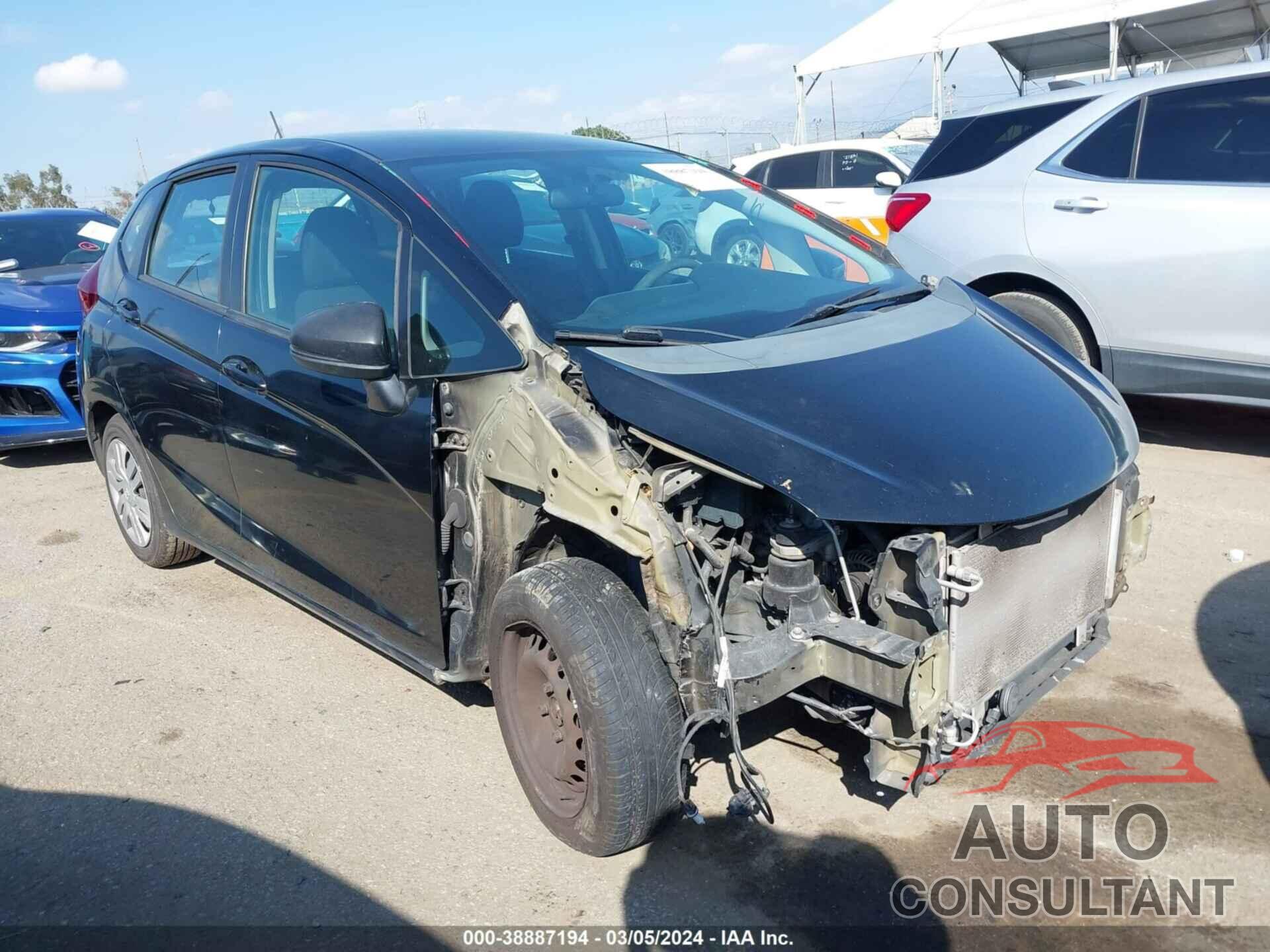 HONDA FIT 2016 - 3HGGK5H54GM701039