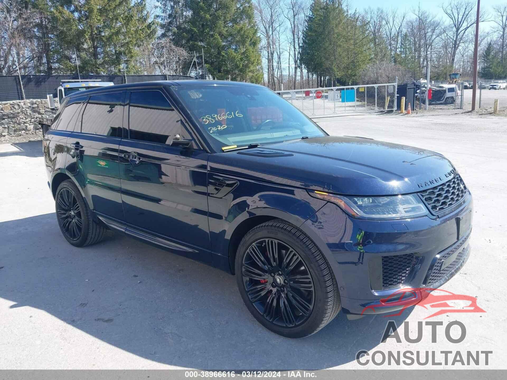 LAND ROVER RANGE ROVER SPORT 2020 - SALWR2SE6LA896610