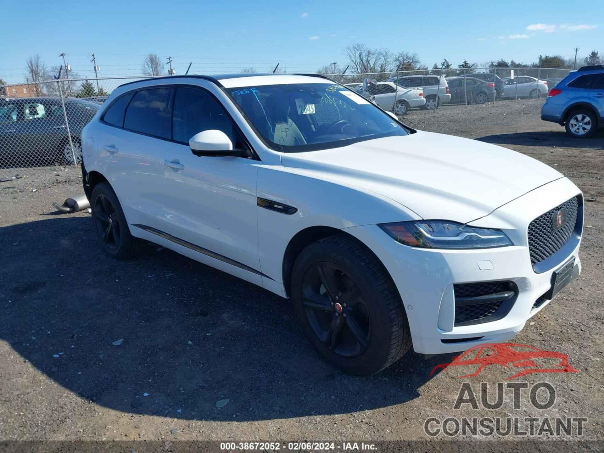 JAGUAR F-PACE 2019 - SADCL2FXXKA360947