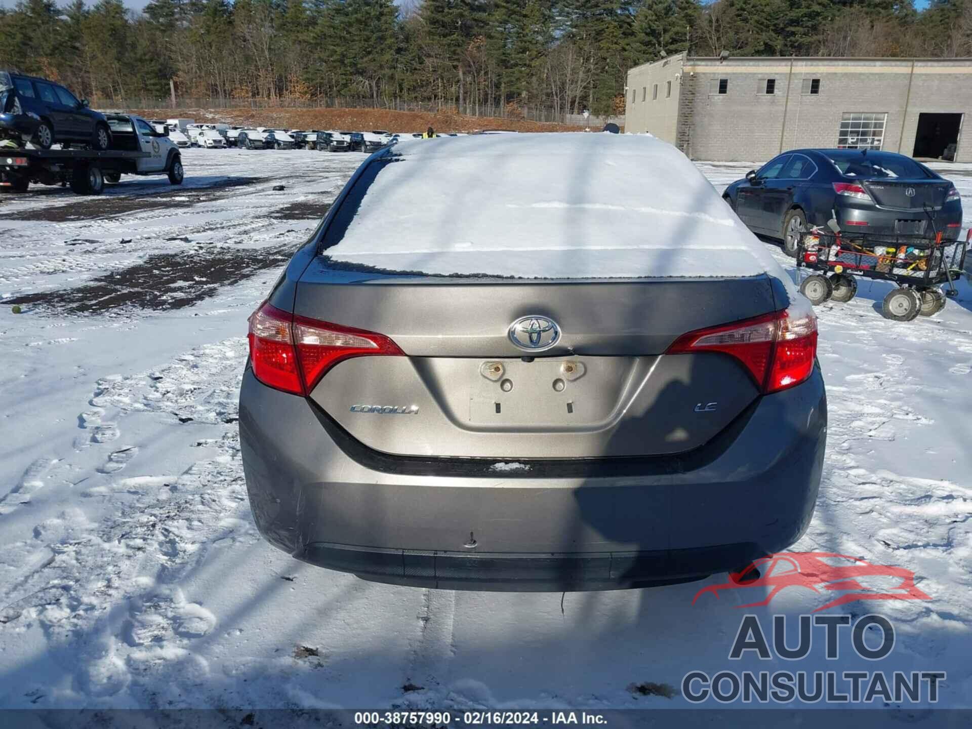 TOYOTA COROLLA 2017 - 2T1BURHE4HC810637