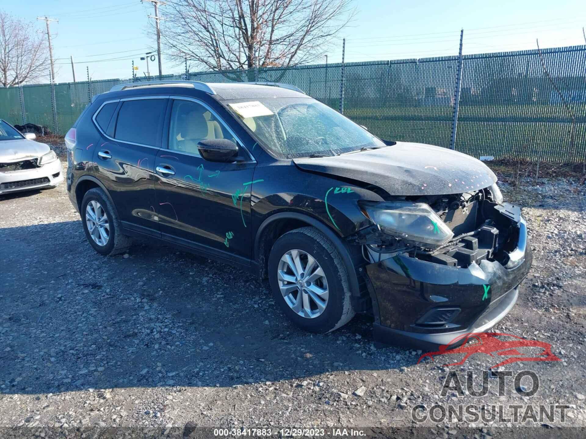 NISSAN ROGUE 2016 - 5N1AT2MV7GC919494