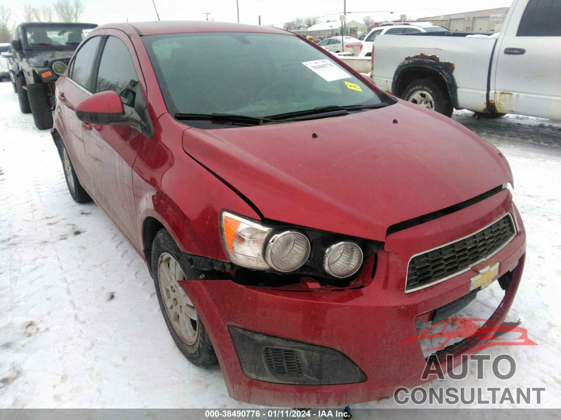 CHEVROLET SONIC 2016 - 1G1JC5SH0G4178241