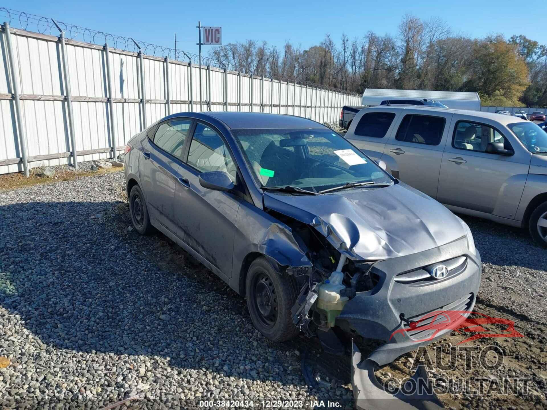 HYUNDAI ACCENT 2017 - KMHCT4AEXHU307486