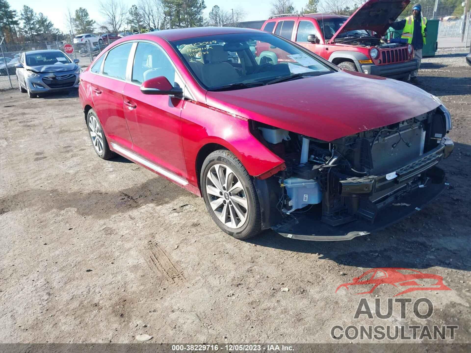 HYUNDAI SONATA 2015 - 5NPE34AF7FH259989