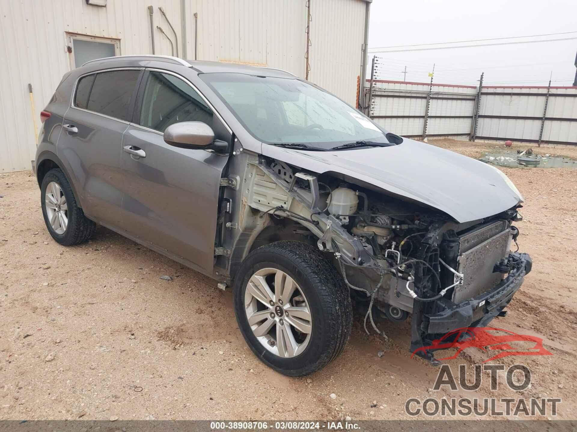 KIA SPORTAGE 2017 - KNDPM3AC0H7069755