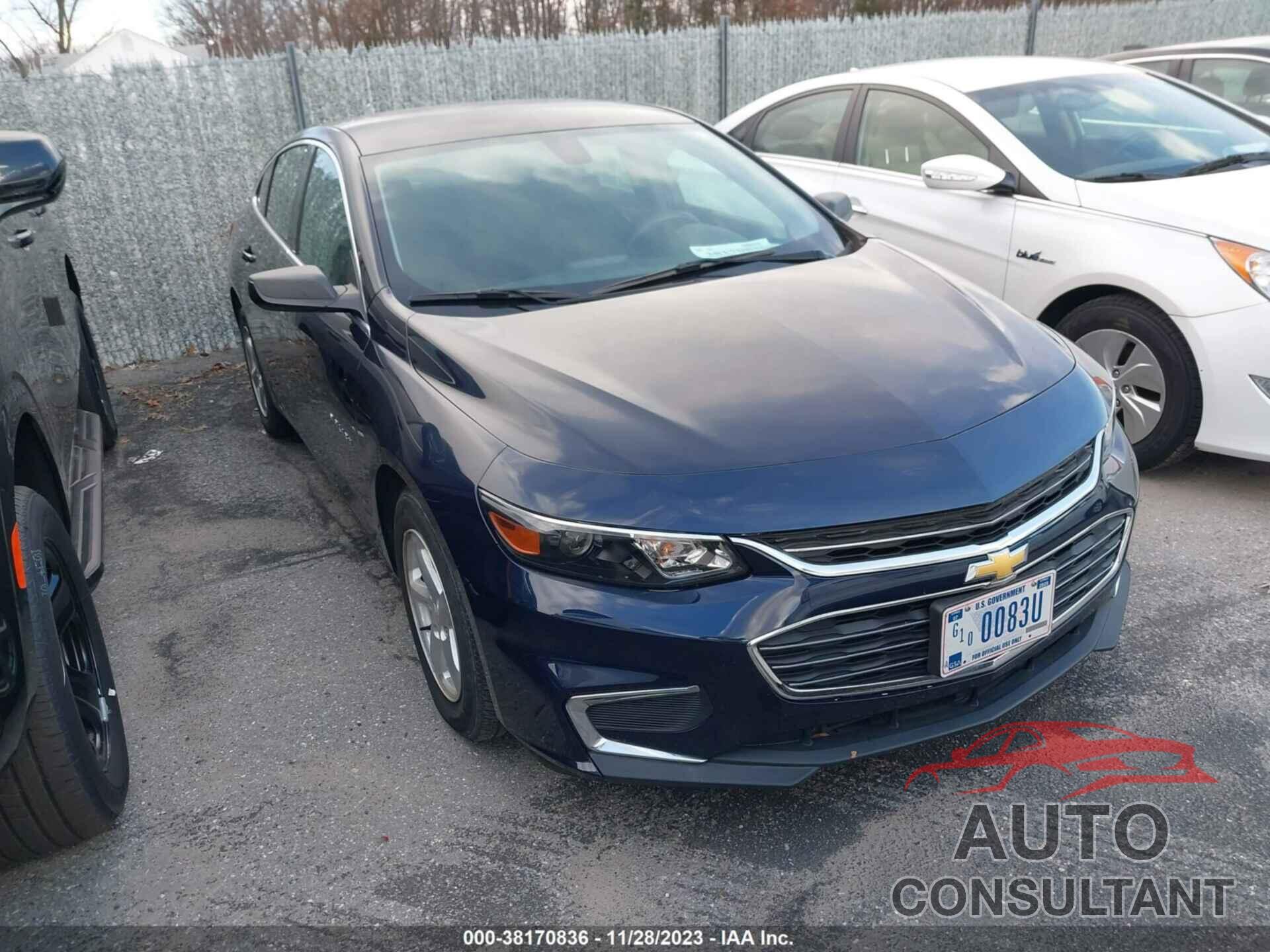 CHEVROLET MALIBU 2017 - 1G1ZC5ST9HF258179