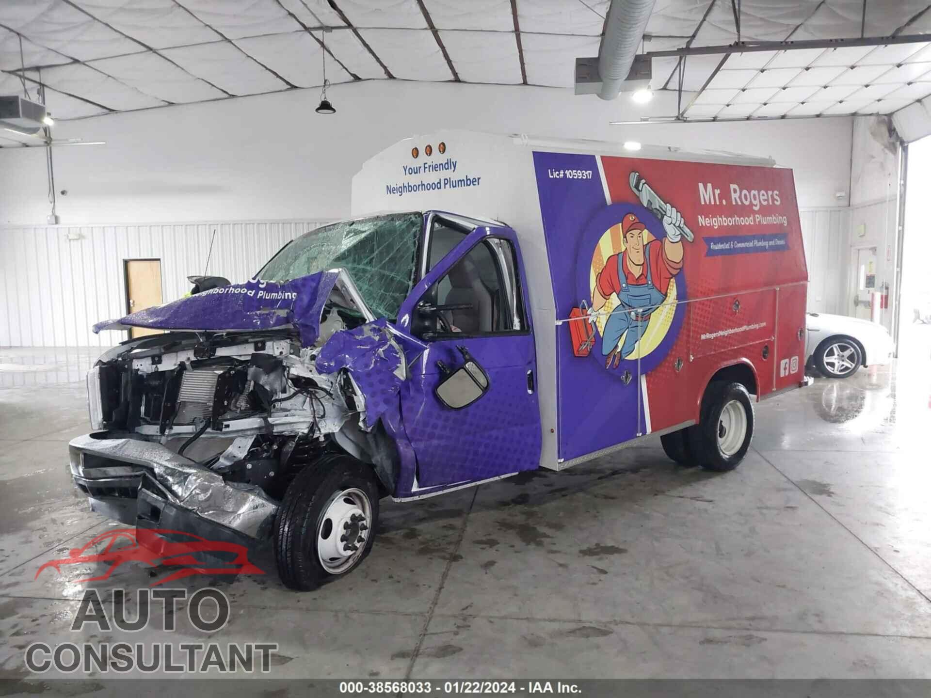 FORD E-350 CUTAWAY 2023 - 1FDWE3FKXPDD36257