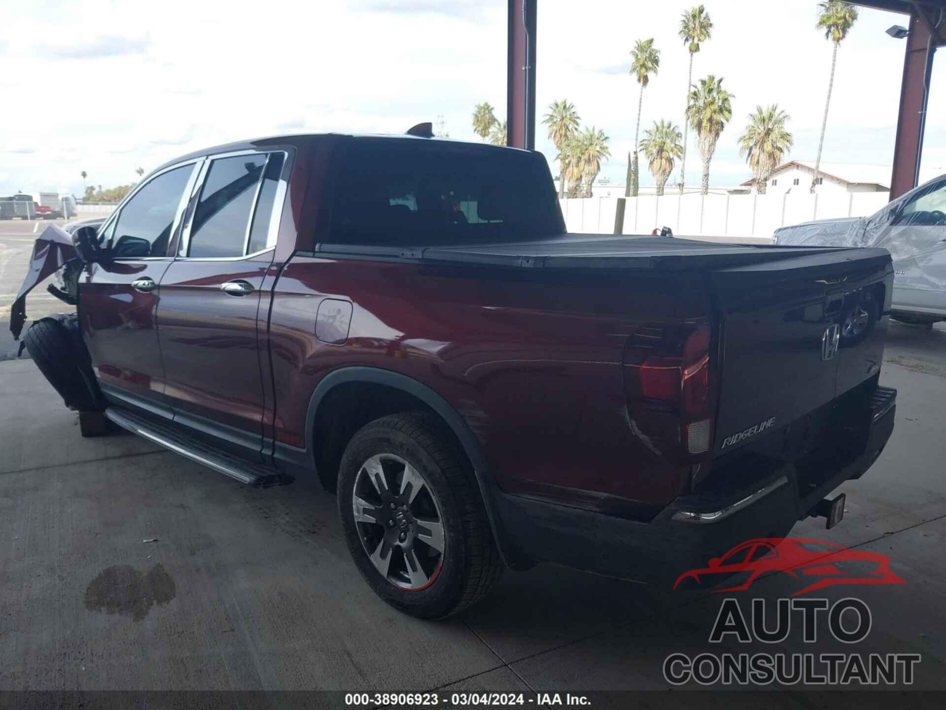 HONDA RIDGELINE 2017 - 5FPYK3F69HB004336