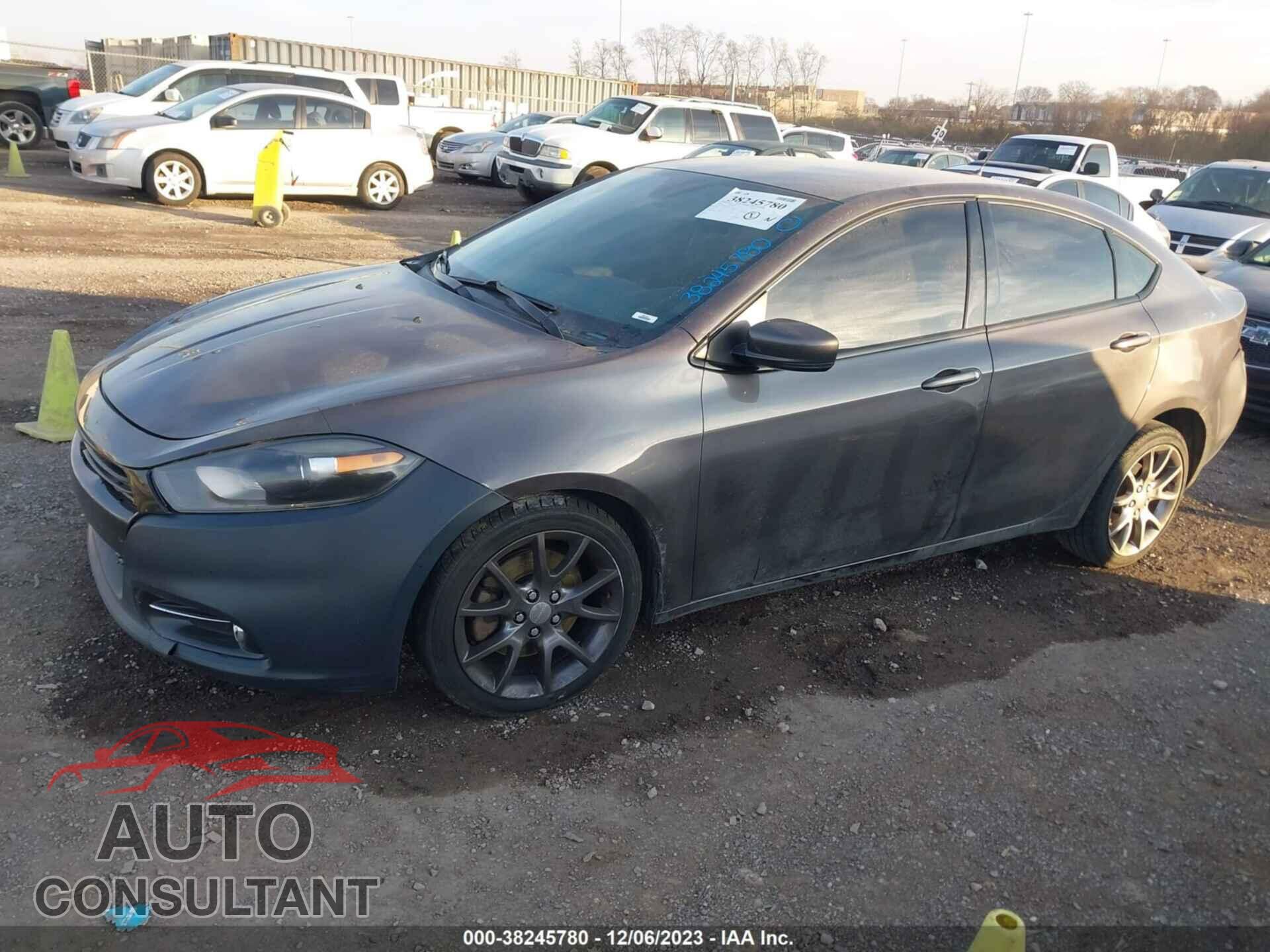 DODGE DART 2015 - 1C3CDFBB2FD132265