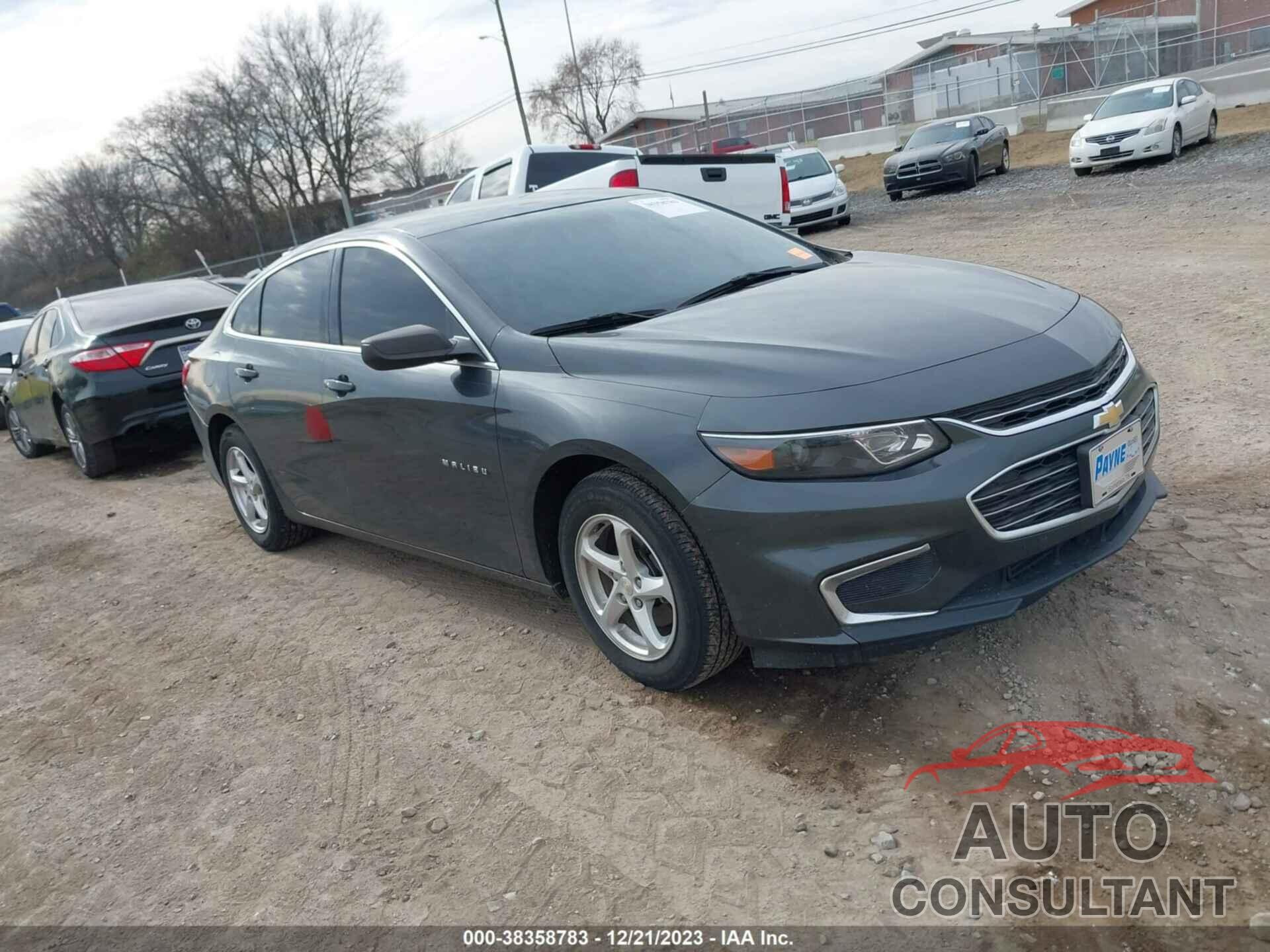 CHEVROLET MALIBU 2017 - 1G1ZB5ST9HF165391