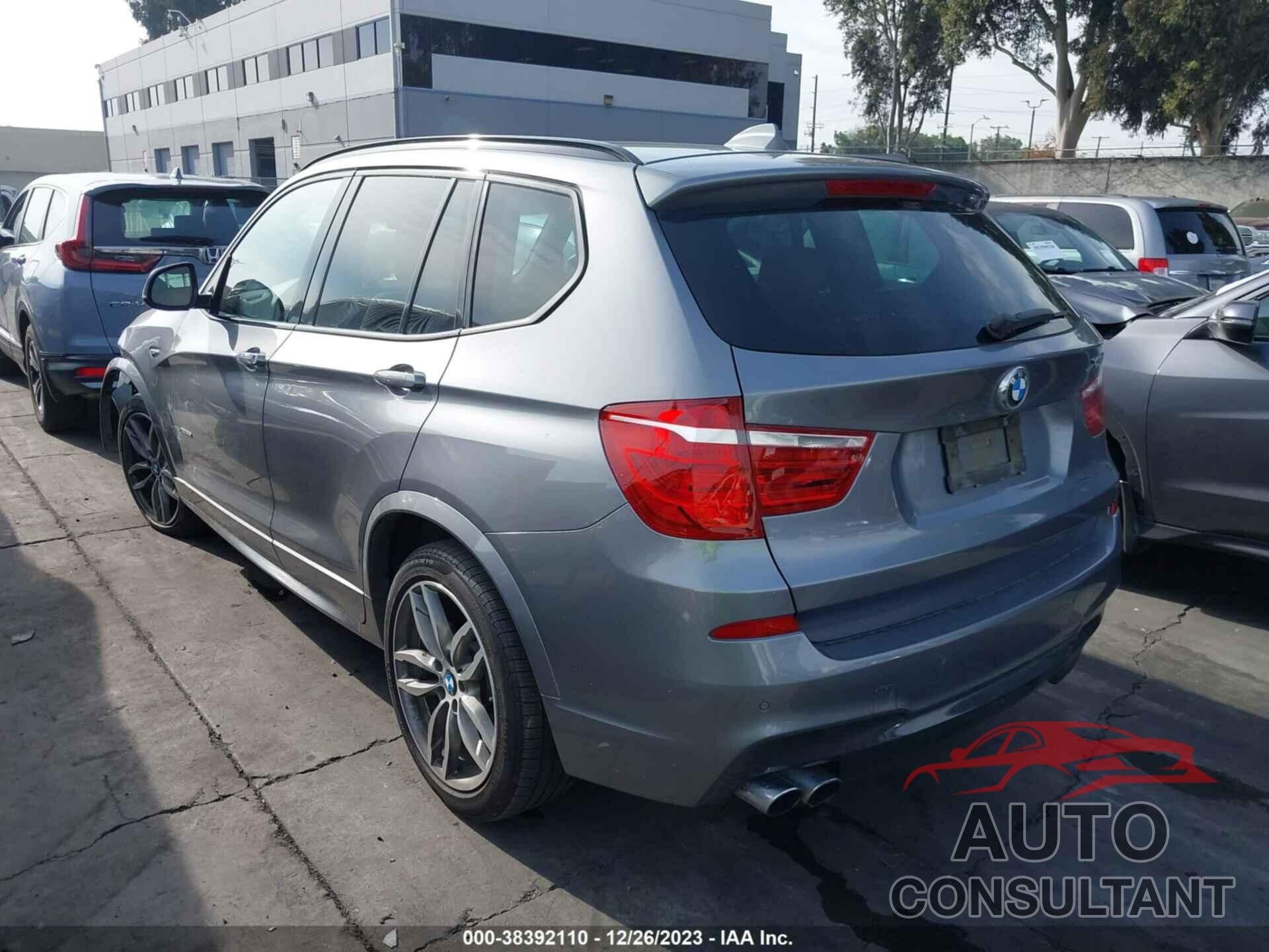 BMW X3 2017 - 5UXWX7C54H0U39802