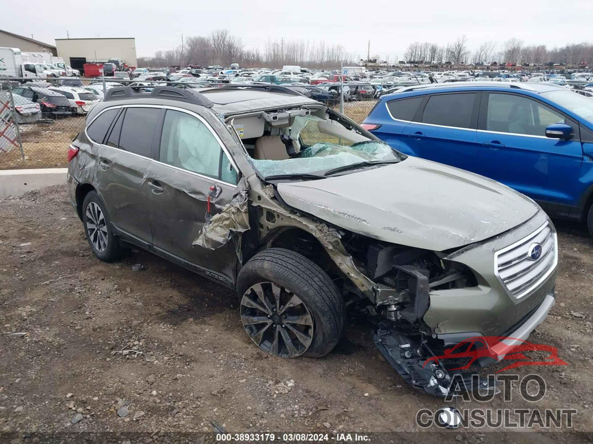 SUBARU OUTBACK 2017 - 4S4BSANC3H3435516