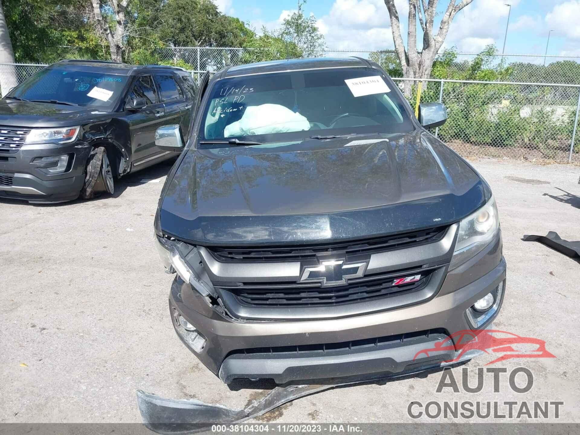 CHEVROLET COLORADO 2017 - 1GCGTDEN9H1184930